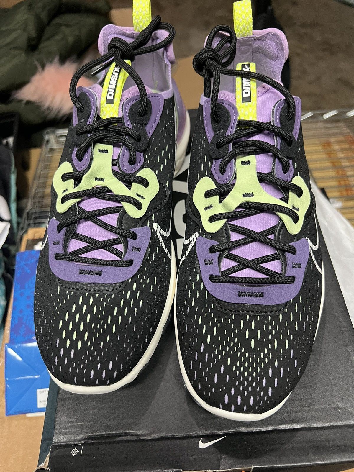 Purple Black Nike React Vision Women's Nike React Vision