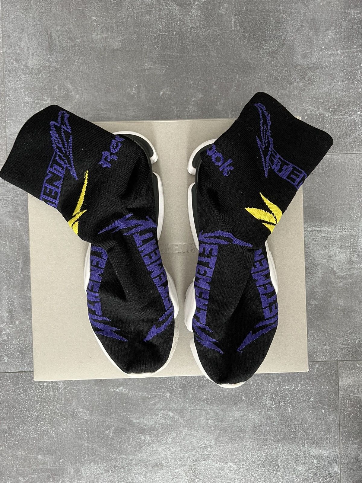 Reebok × Vetements Vetements Reebok Metal Sock Runner Sneaker Size US 6.5 / EU 39-40 - 2 Thumbnail
