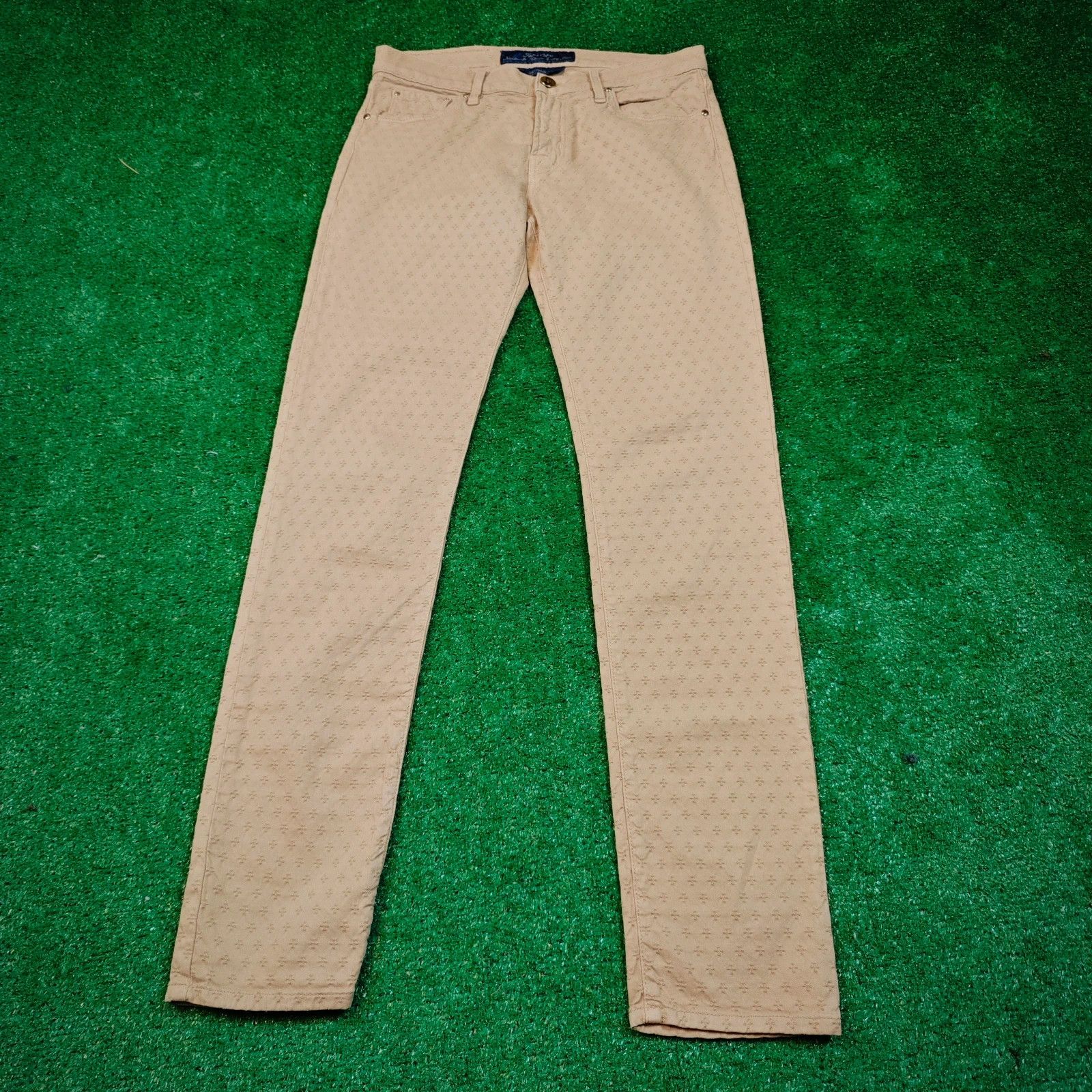 Jacob Cohen Jacob Cohen Jeans womens 28 slim straight beige japanese Size 28" / US 6 / IT 42 - 3 Thumbnail
