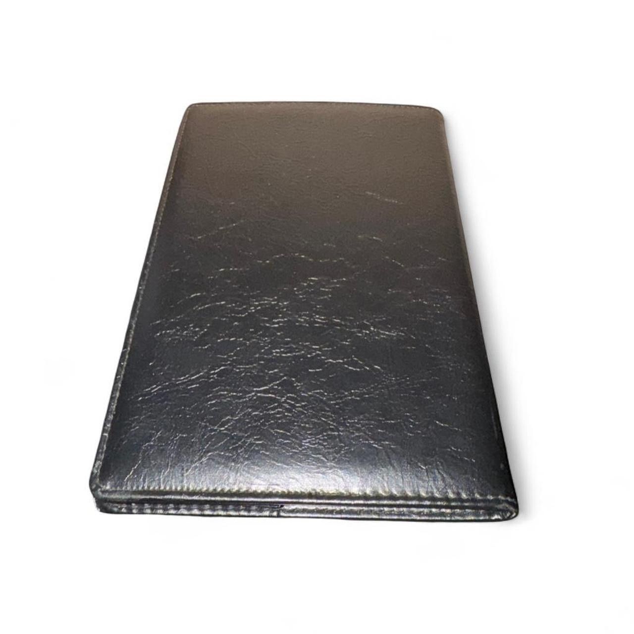 John Varvatos JOHN VARVATOS Black leather journal with silver logo Size ONE SIZE - 3 Thumbnail