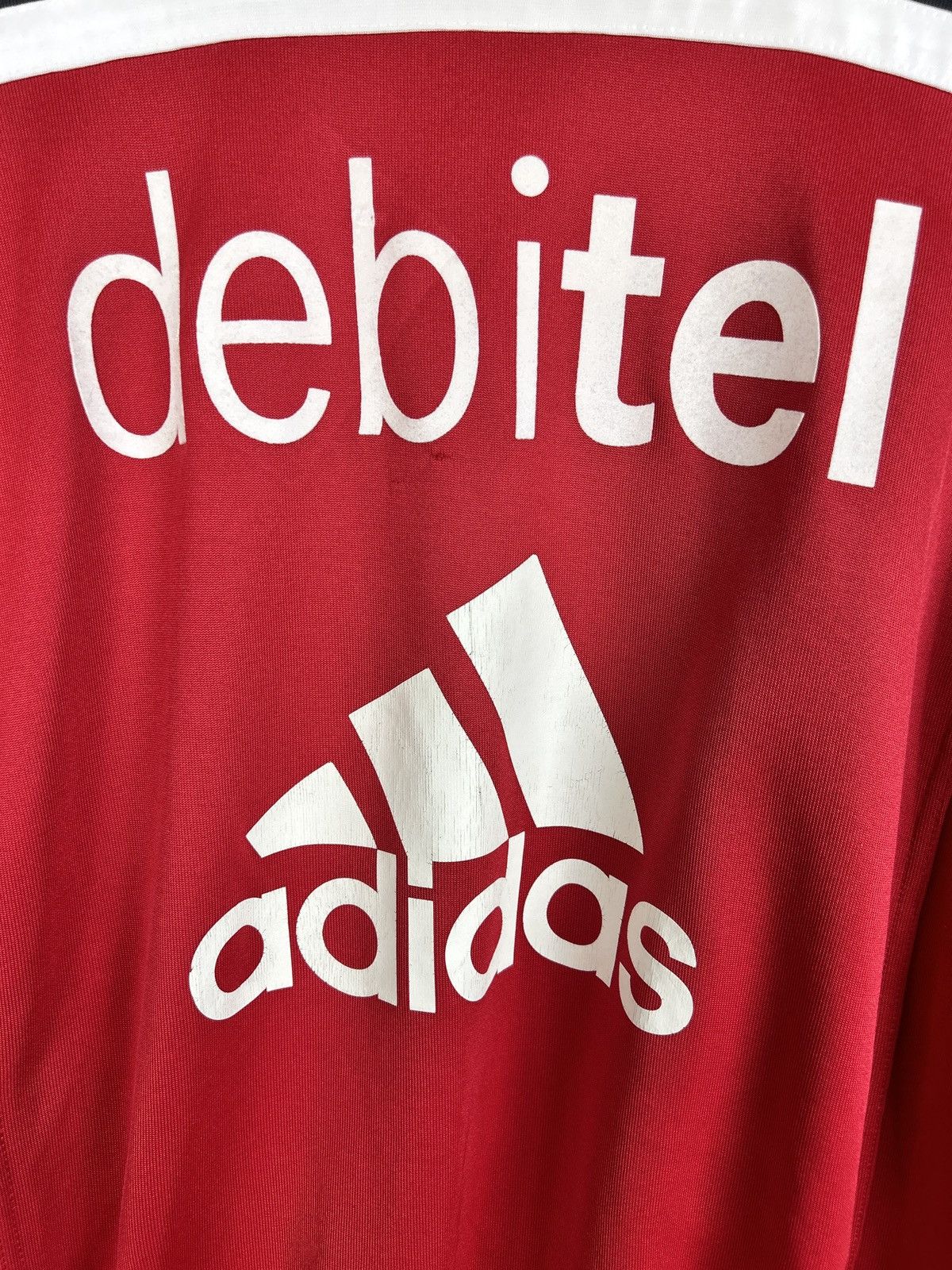 Adidas 00s Adidas Stuttgart 2001/02 Tracksuit Jacket Red Size L Size US L / EU 52-54 / 3 - 10 Thumbnail