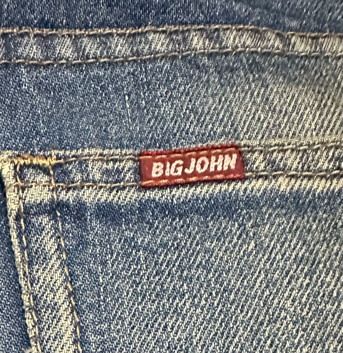 Big John Vintage Big John Straight Leg Blue Jeans Size US 29 - 6 Thumbnail
