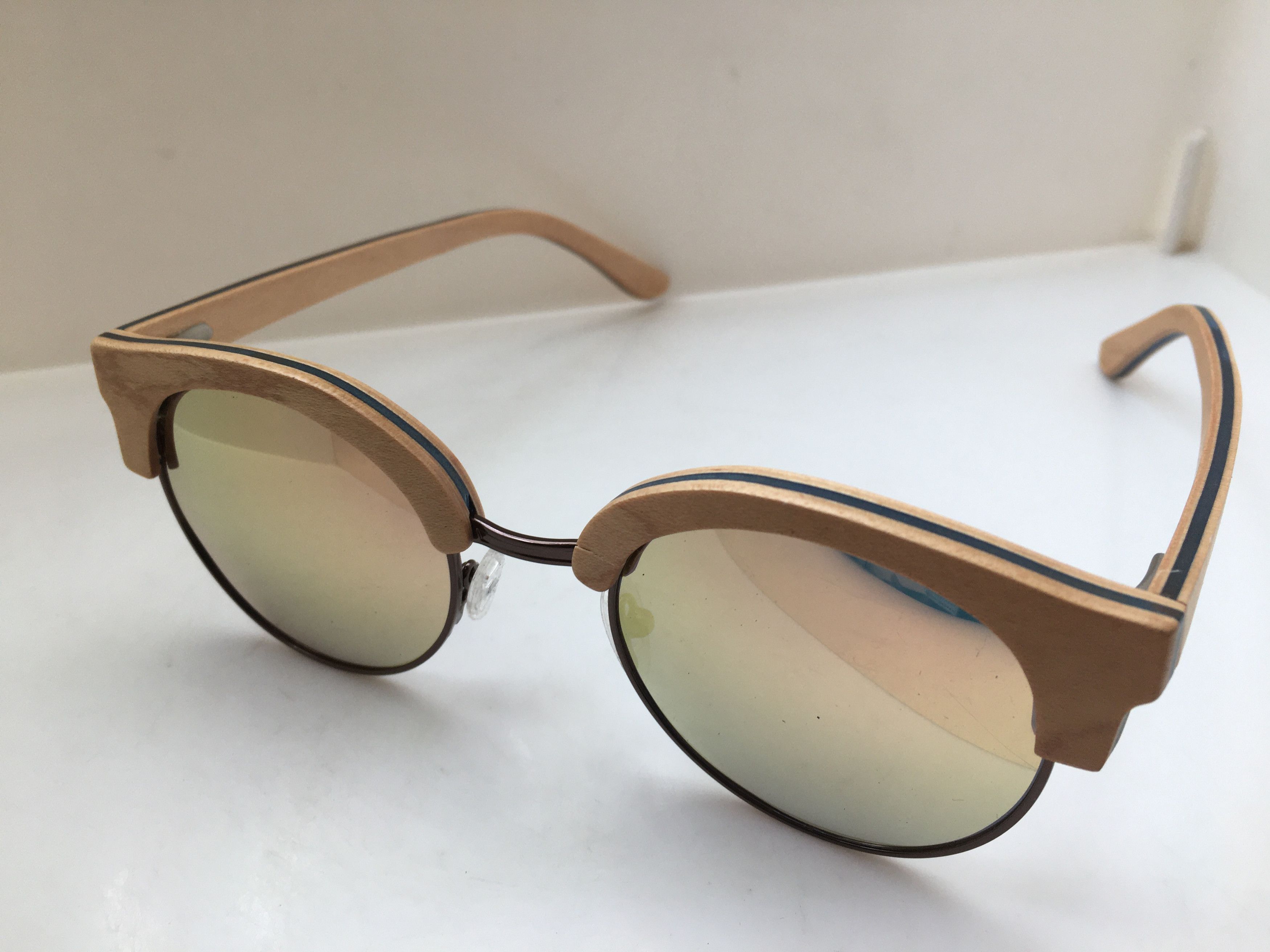 Other Mod Malcolm X Genuine Wood Sunglasses Frame Size ONE SIZE - 3 Thumbnail
