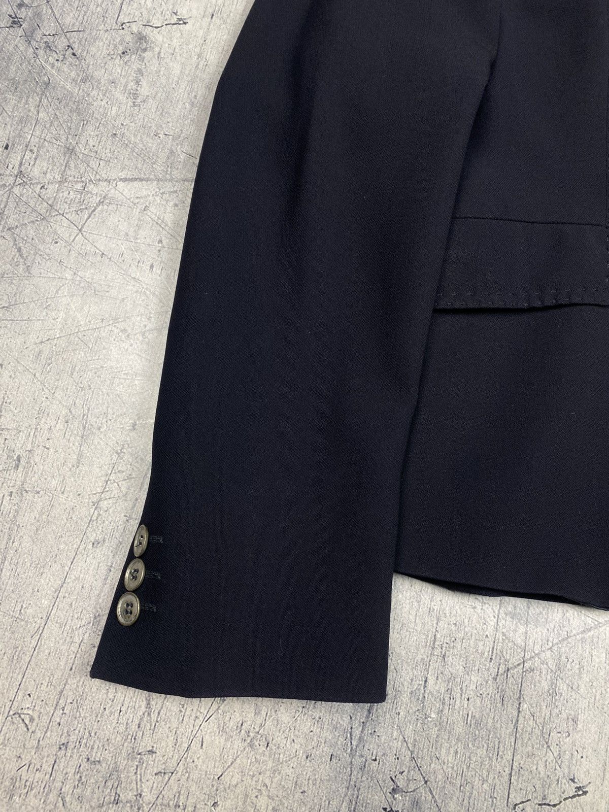 Max Mara Max Mara Black Virgin Wool Blazer Made in Italy Size M / US 6-8 / IT 42-44 - 6 Thumbnail