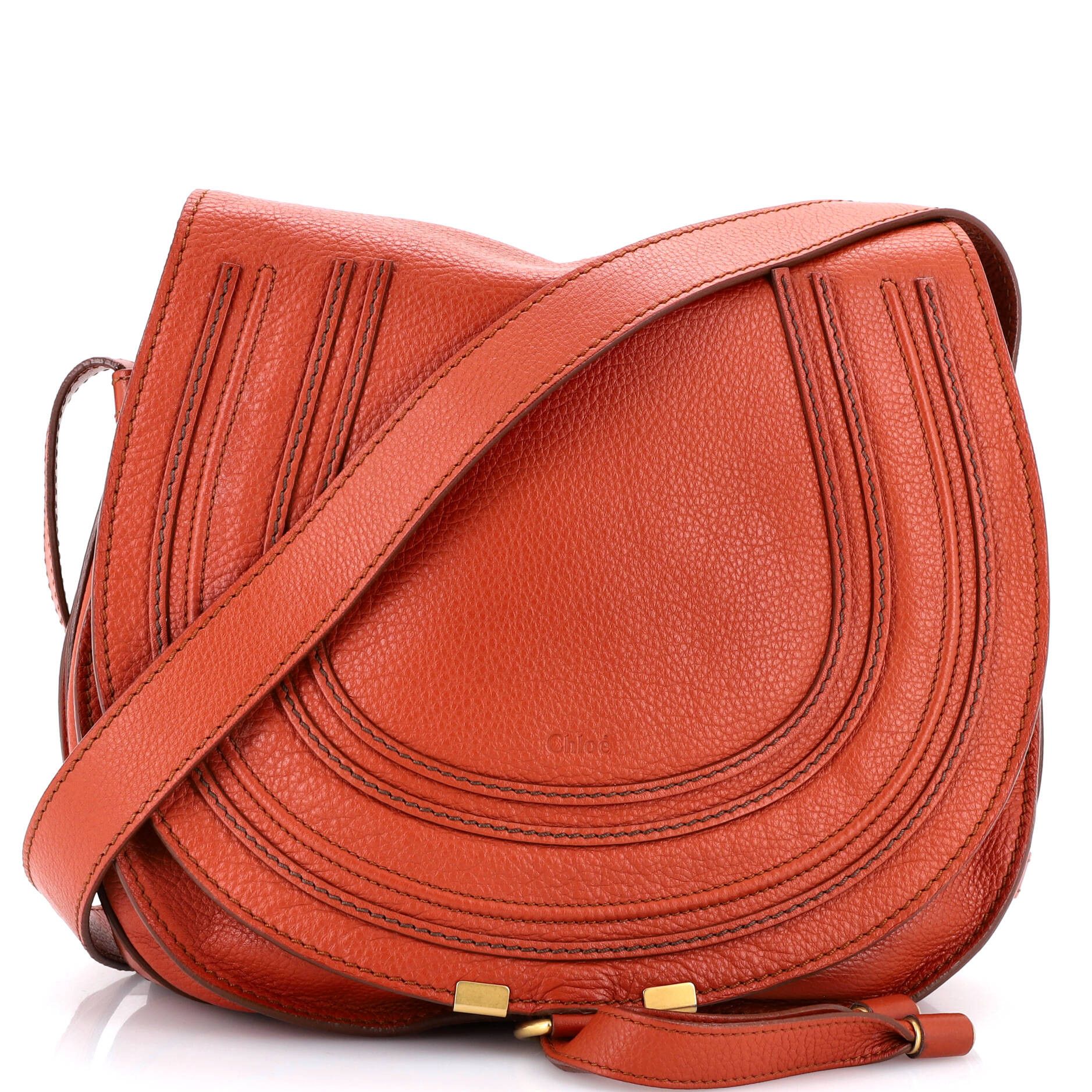 Chloe Marcie Saddle Bag Size ONE SIZE - 1 Thumbnail