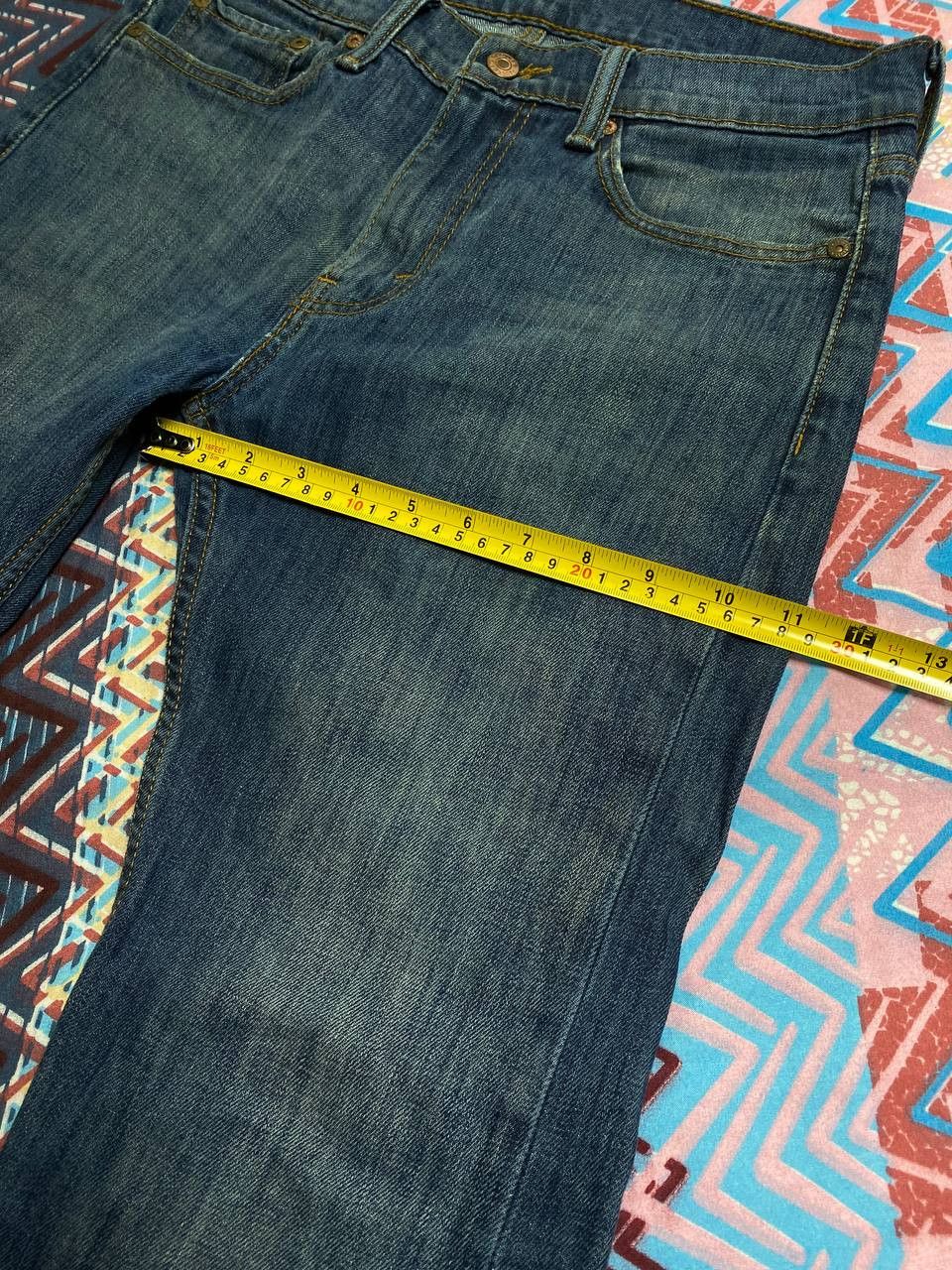Levi's × Vintage Vintage Jeans Faded Distressed Japanese Y2K Straight Size US 31 - 8 Thumbnail