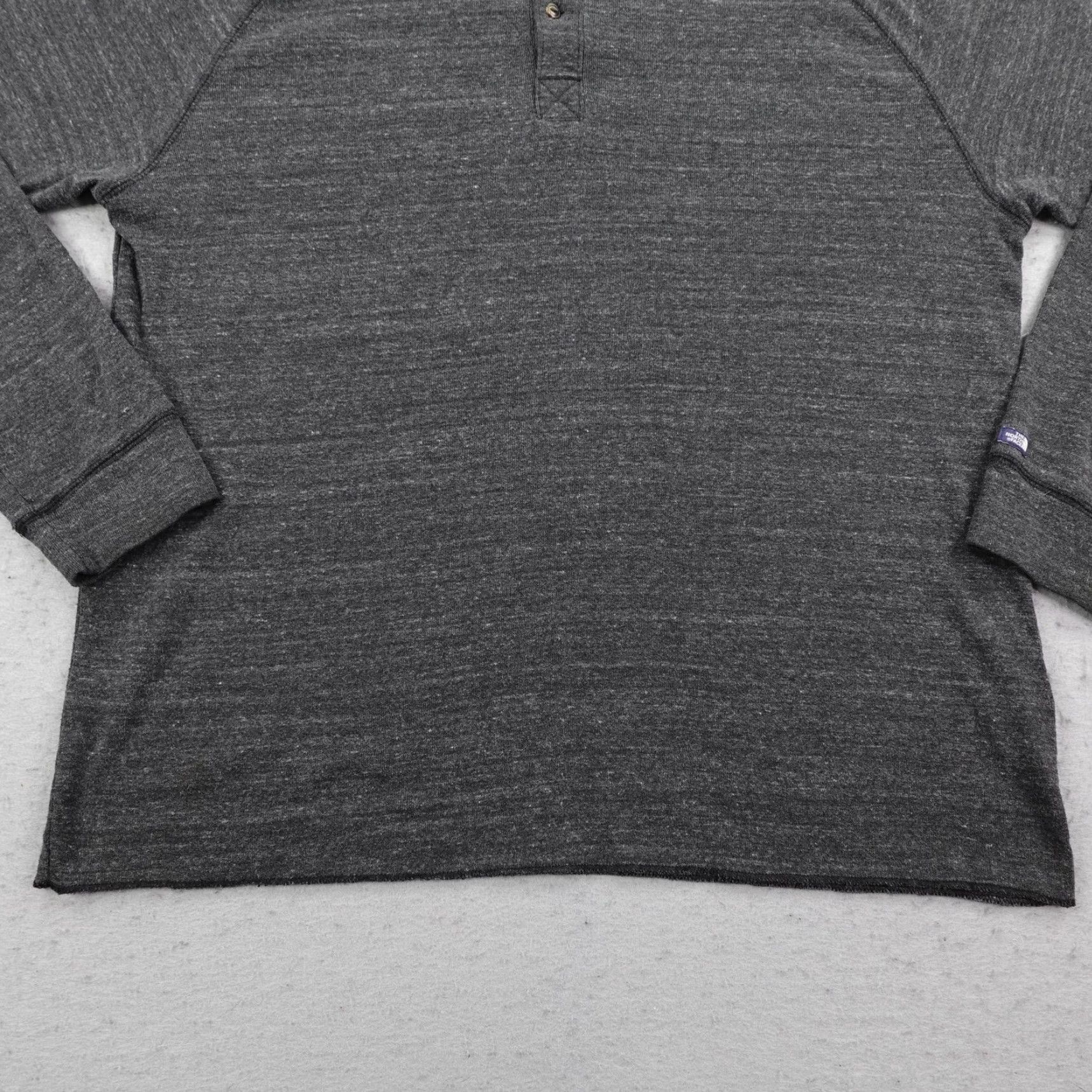 The North Face The North Face Shirt Mens XL Gray Henley Thermal Pullover Sweater Hiking Outdoors Size US XL / EU 56 / 4 - 3 Thumbnail