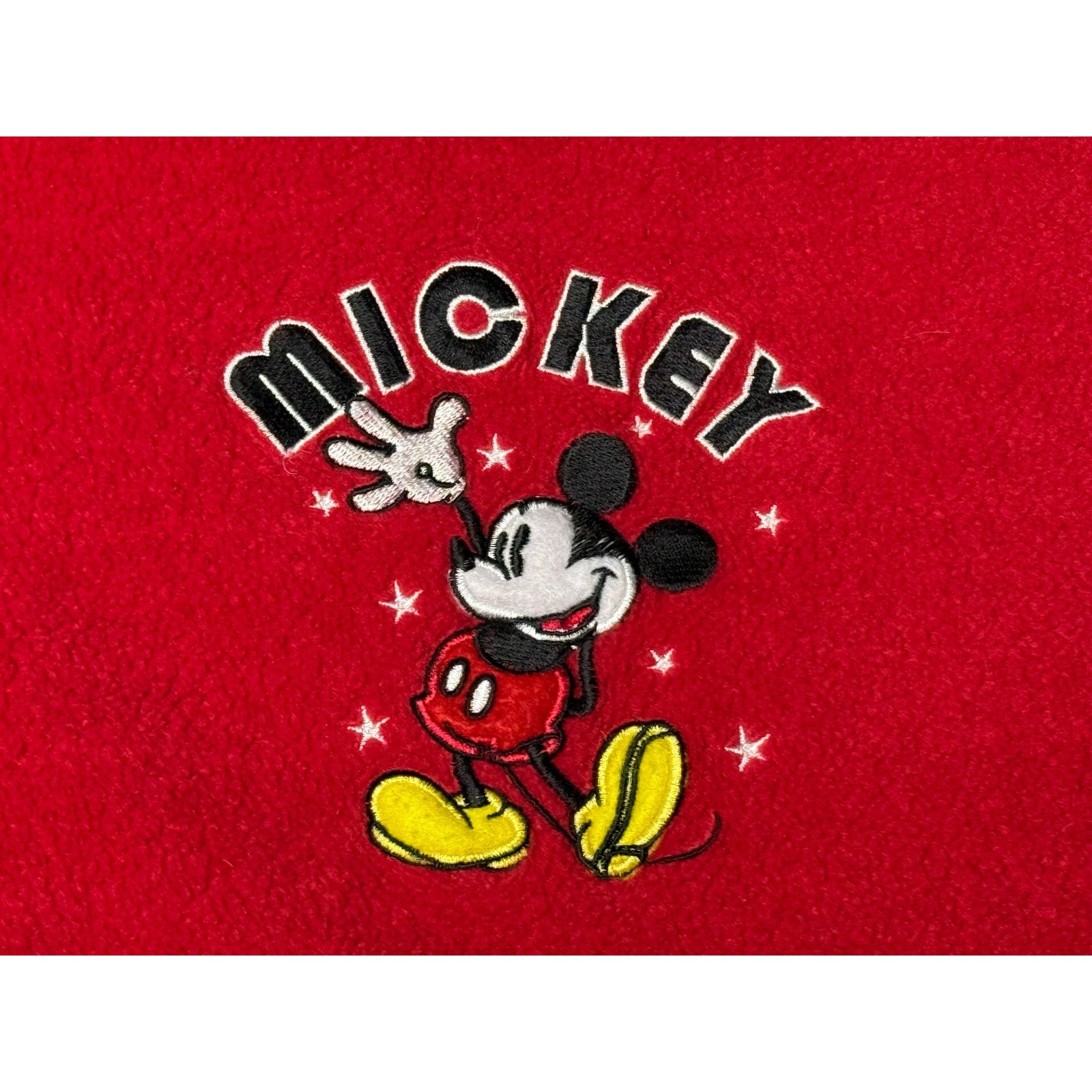 Disney × Vintage Vintage Mickey Disney Full Zip Fleece Hoodie Women’s 2XL Size XXL / US 16-18 / IT 52-54 - 4 Thumbnail