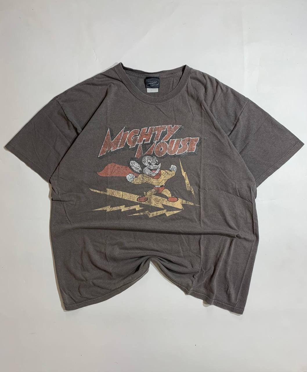 Disney Mighty Mouse Big Logo T-shirts vintage tee 2008 Size US XL / EU 56 / 4 - 1 Thumbnail