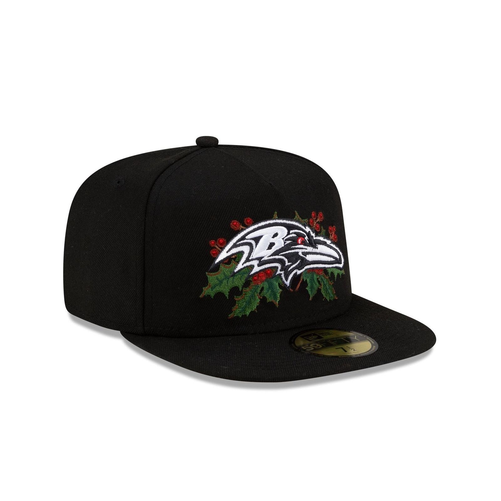 New Era New Era Baltimore Ravens Holly 59FIFTY A-Frame - Size 7 5/8 Size ONE SIZE - 3 Thumbnail
