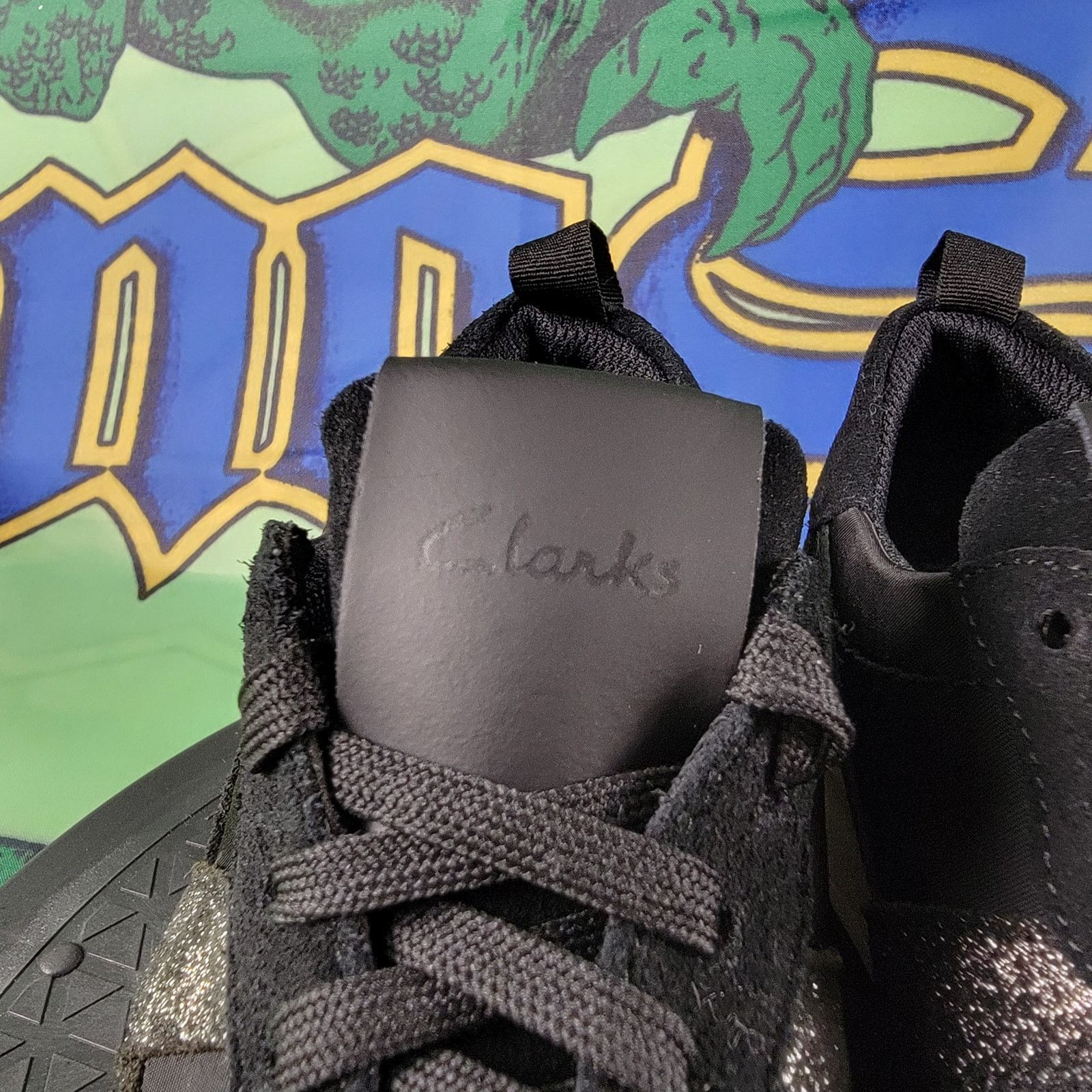Clarks Clarks Womens Dashlite Jazz Sneakers Black Sz 7W Size US 7 / IT 37 - 5 Thumbnail