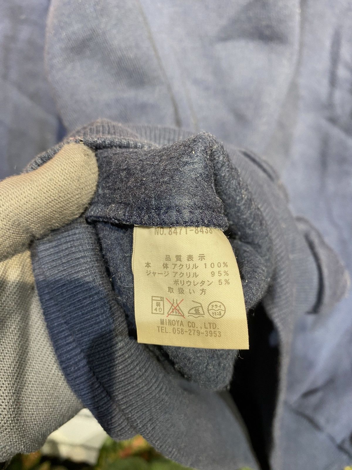 Gianni Valentino Vintage Gianni Valentino Italy Navy Blue Sweatshirt Classic Size US XL / EU 56 / 4 - 6 Thumbnail