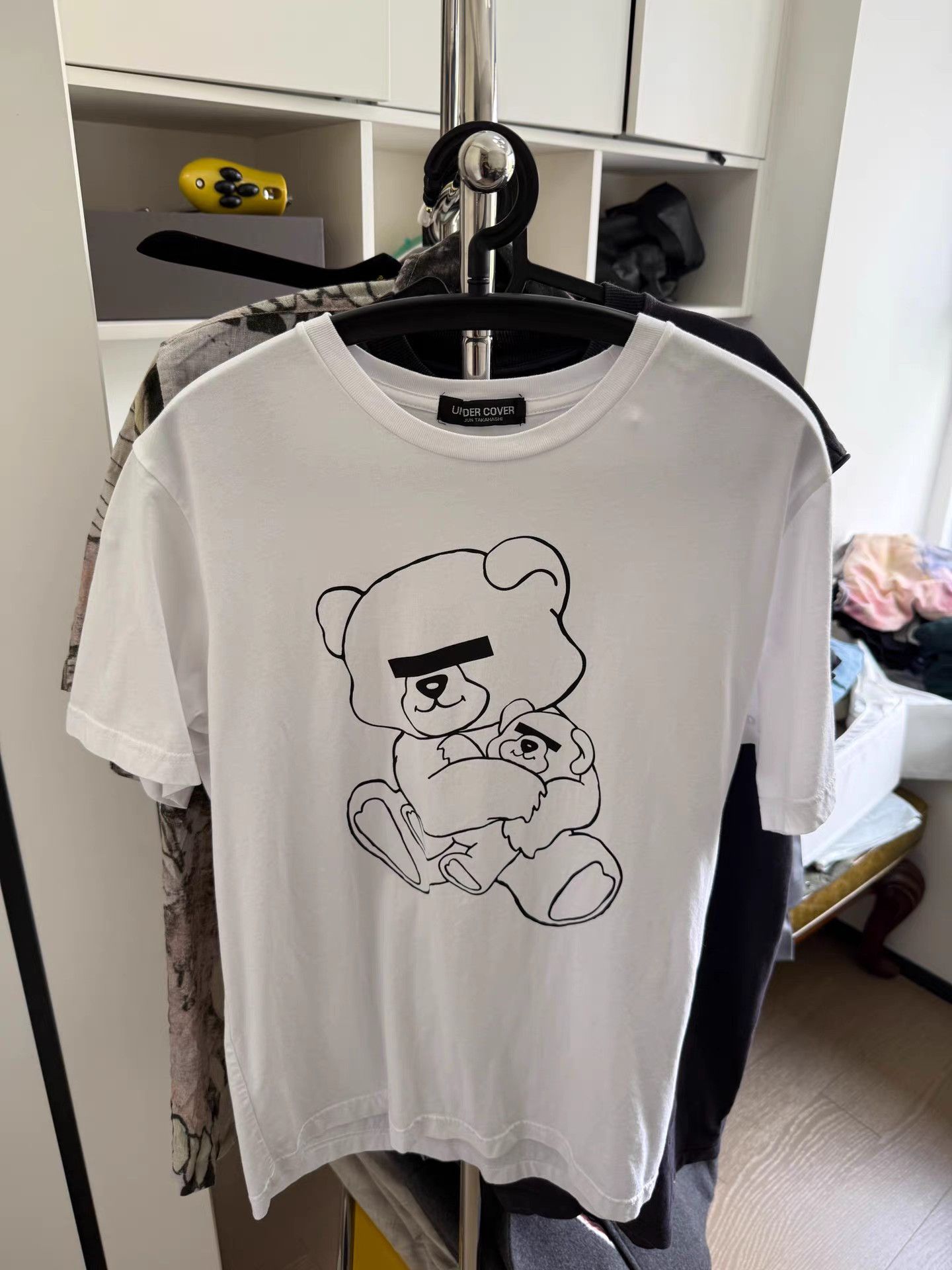 Undercover Under Cover Masked Bear Short Sleeve T-shirt K27 Size US XL / EU 56 / 4 - 1 Thumbnail
