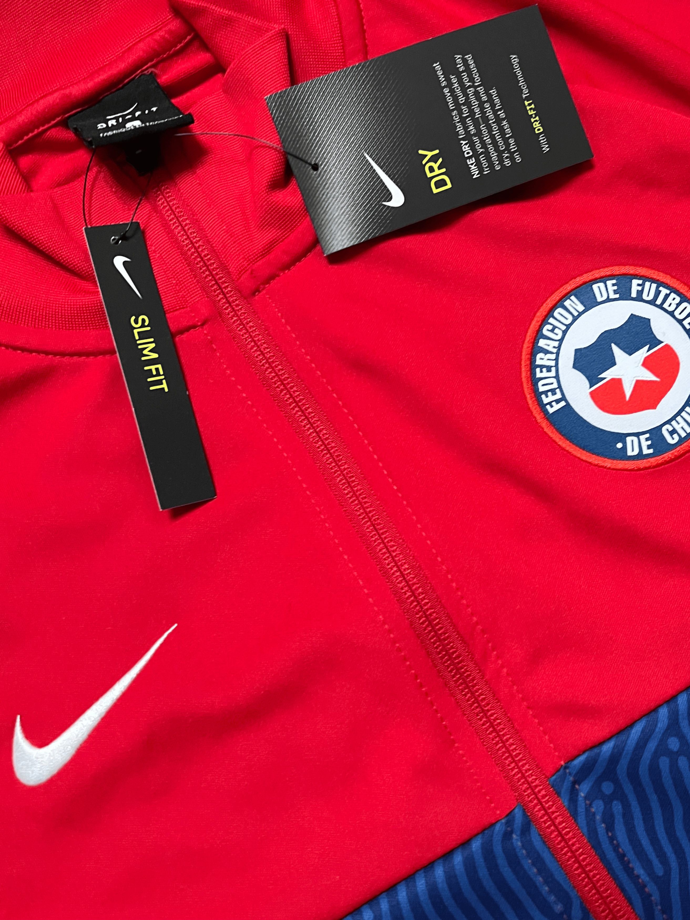 Nike Nike Red Chile National Team I96 Anthem Track Jacket Size US L / EU 52-54 / 3 - 3 Thumbnail