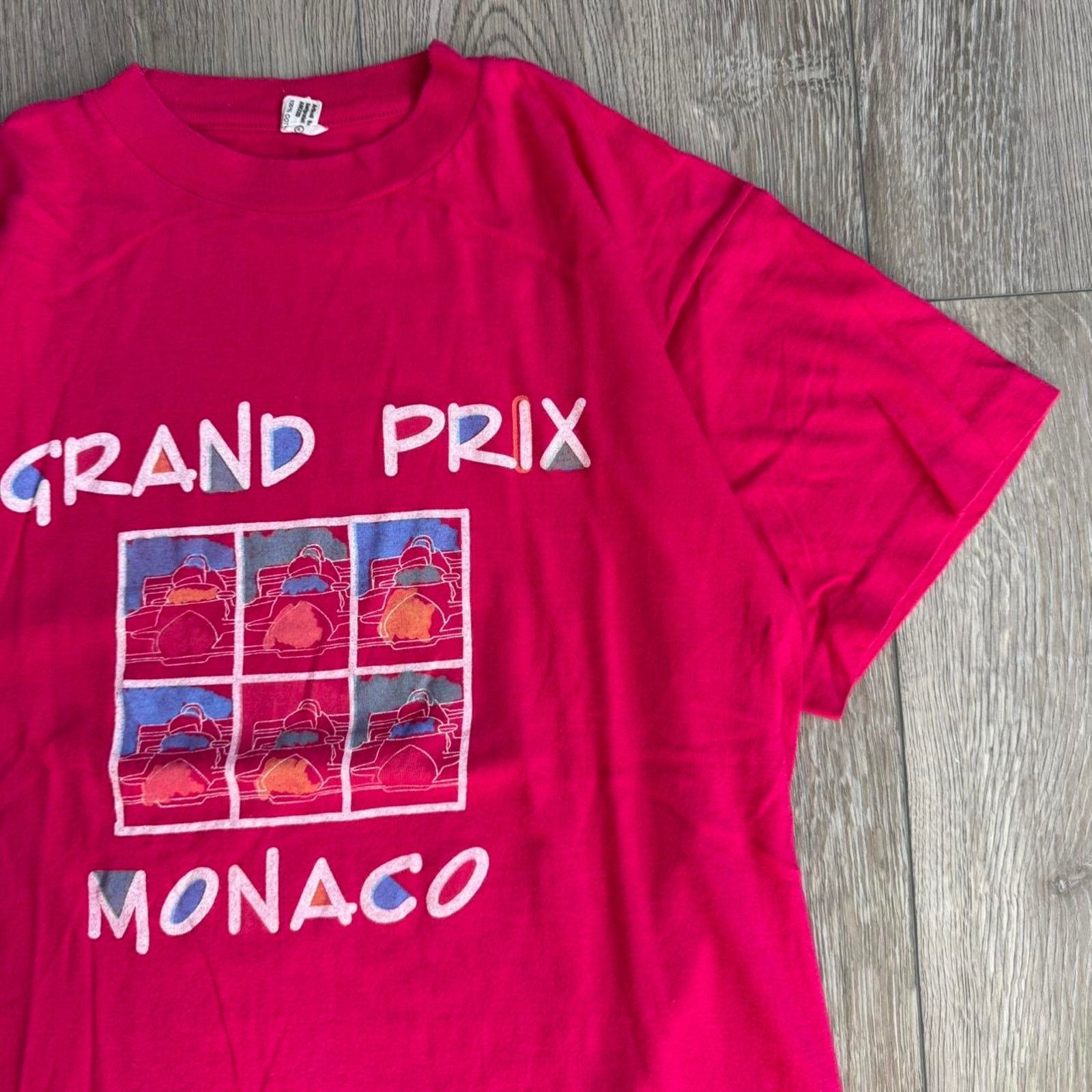 Other Vintage 80s monaco speedway racing t-shirt Size US M / EU 48-50 / 2 - 3 Thumbnail