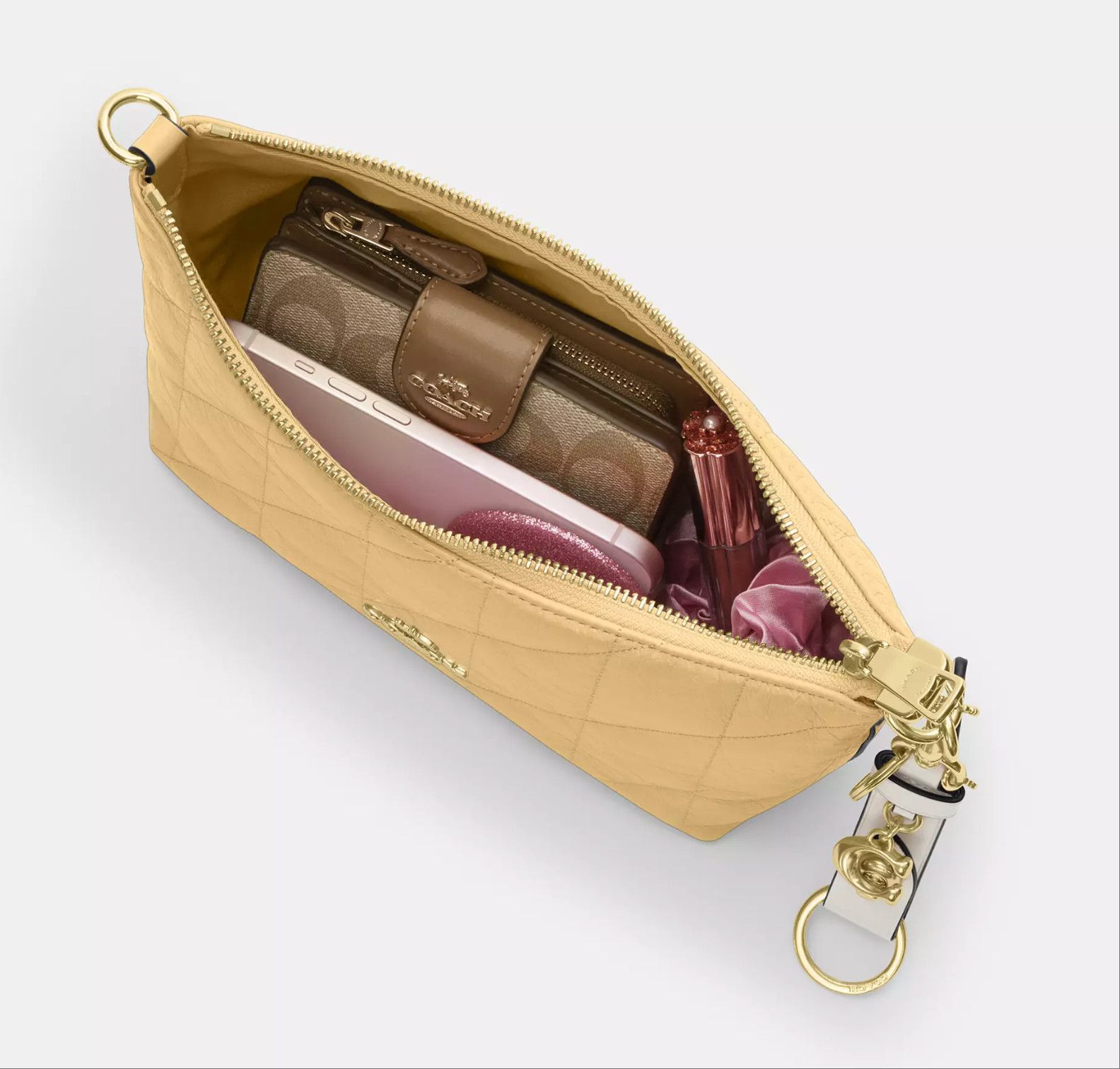 Coach Caitlin Shoulder Bag With Quilting CDZ88 Size ONE SIZE - 5 Thumbnail