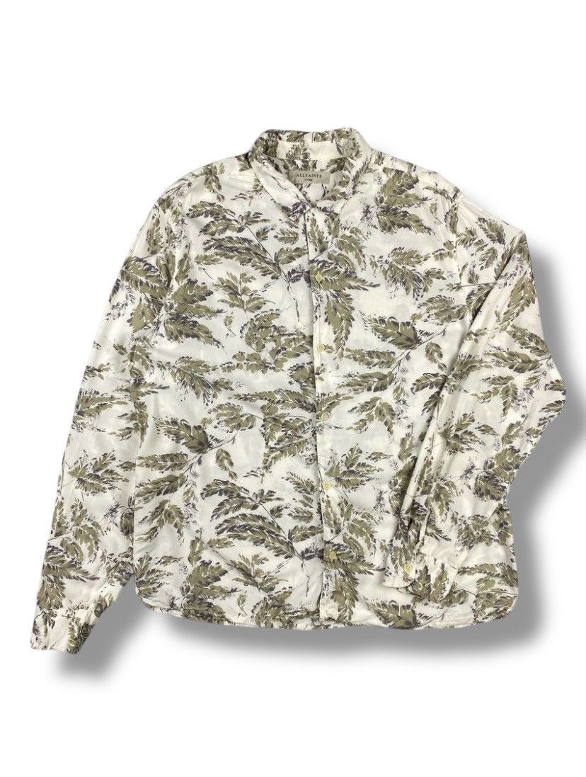 Allsaints Allsaints Long Sleeve Shirt Allover Floral Design Size L Size US L / EU 52-54 / 3 - 1 Thumbnail