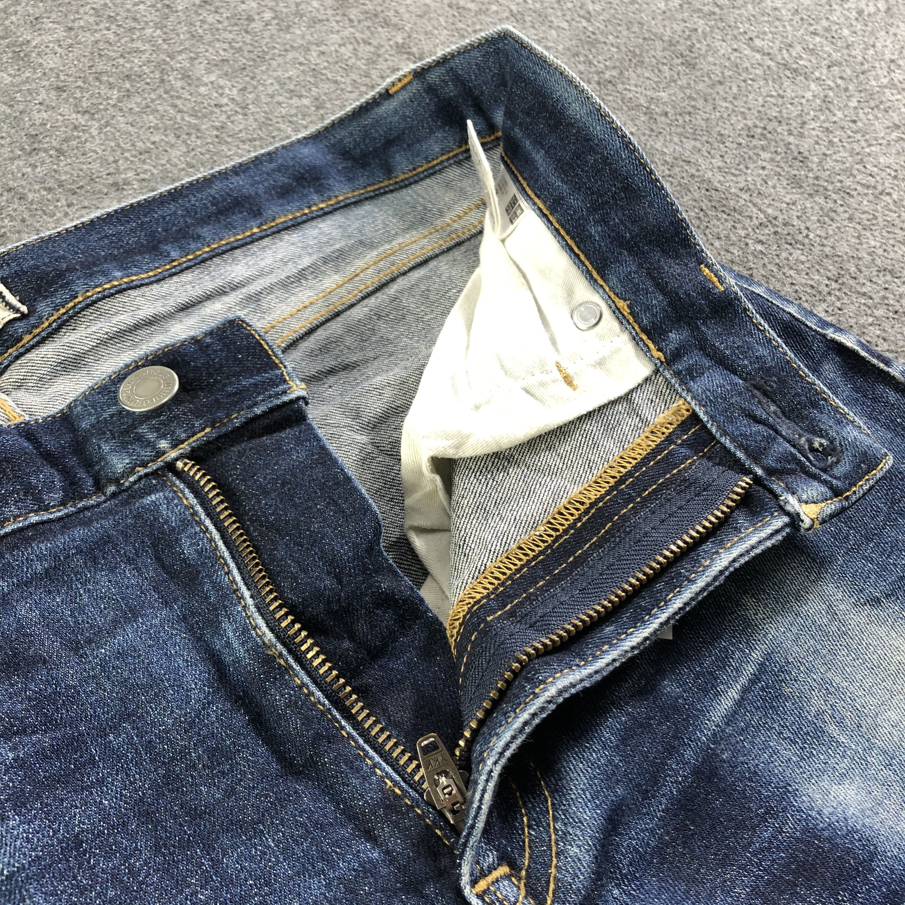 Uniqlo Blue Wash Uniqlo Selvedge Jeans-J2974 Size US 32 / EU 48 - 7 Thumbnail