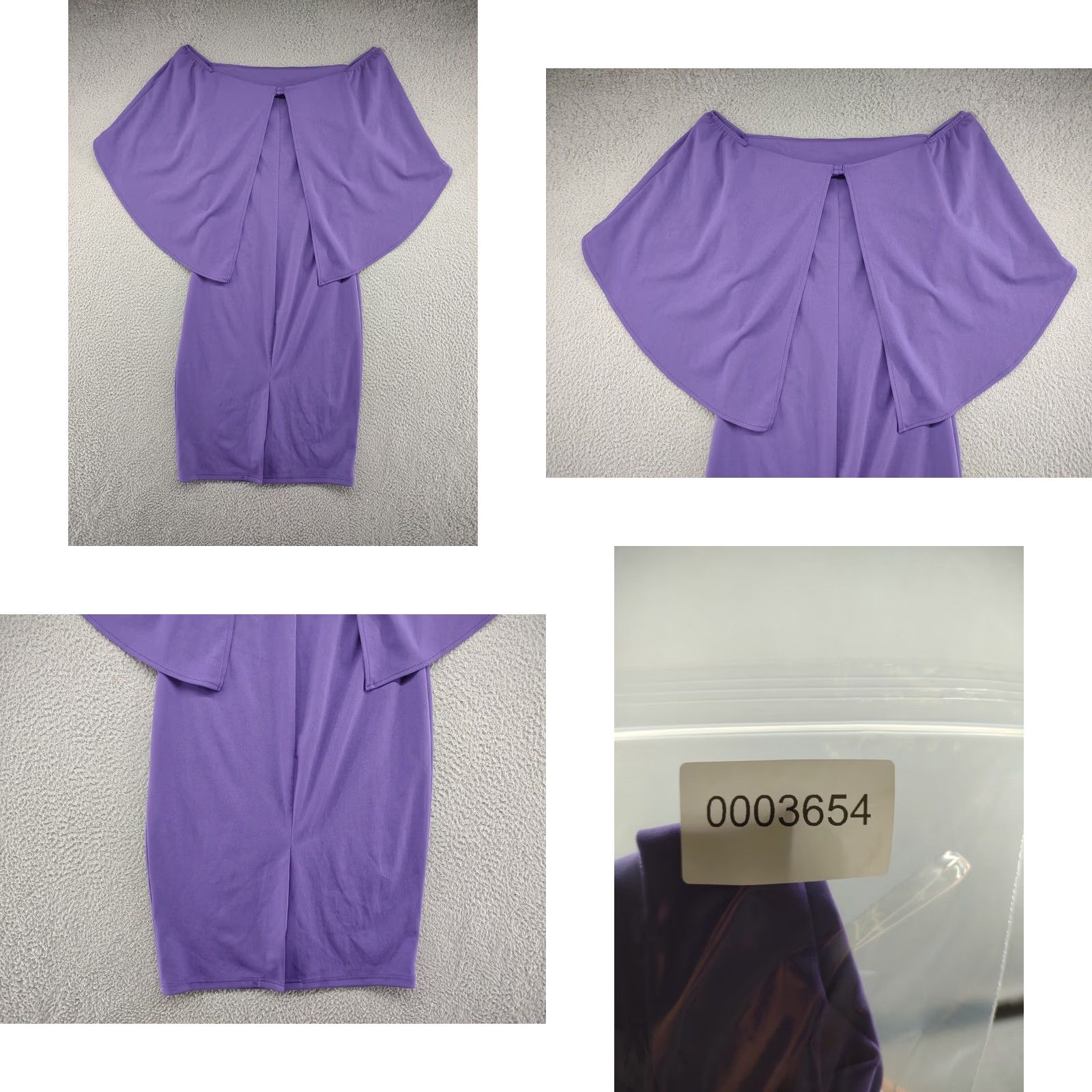 Vintage Grace Karin Women's Purple Pullover Midi Dress in Size Medium NEW with Tags Size M / US 6-8 / IT 42-44 - 8 Thumbnail