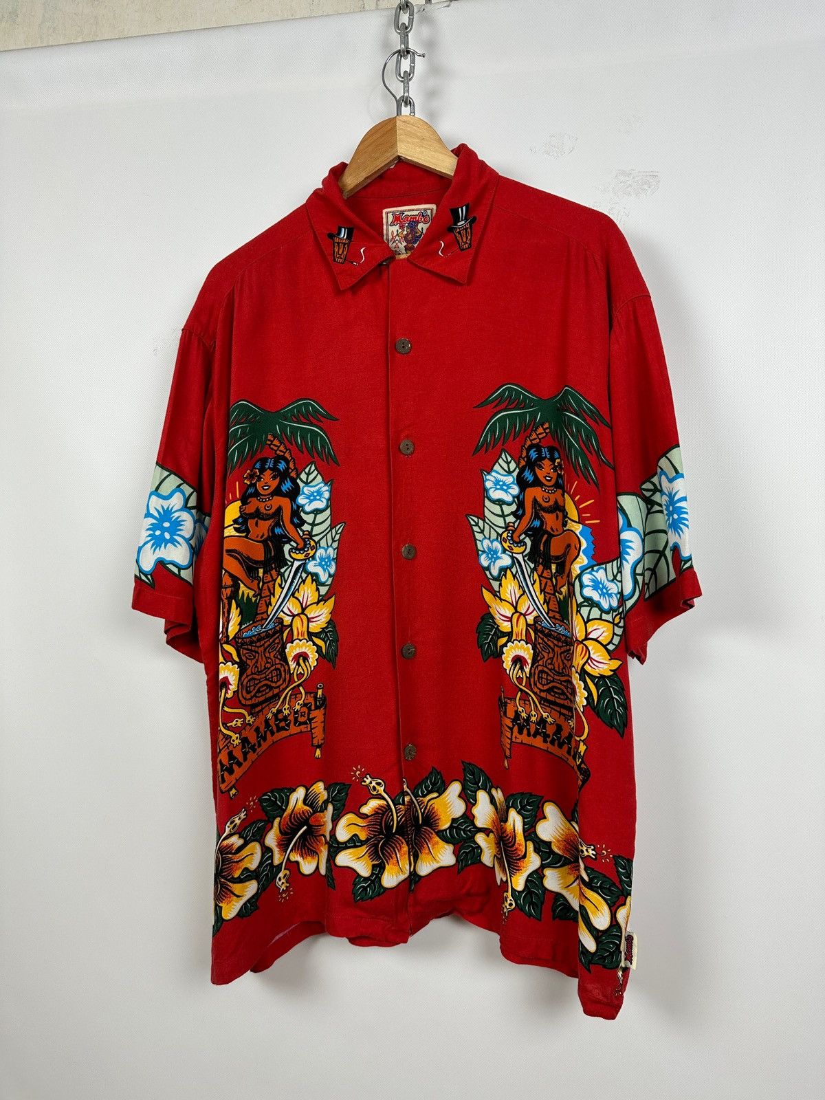 Mambo Vintage Mambo Loud Australian All Over Print Hawaiian Shirt Size US M / EU 48-50 / 2 - 6 Thumbnail