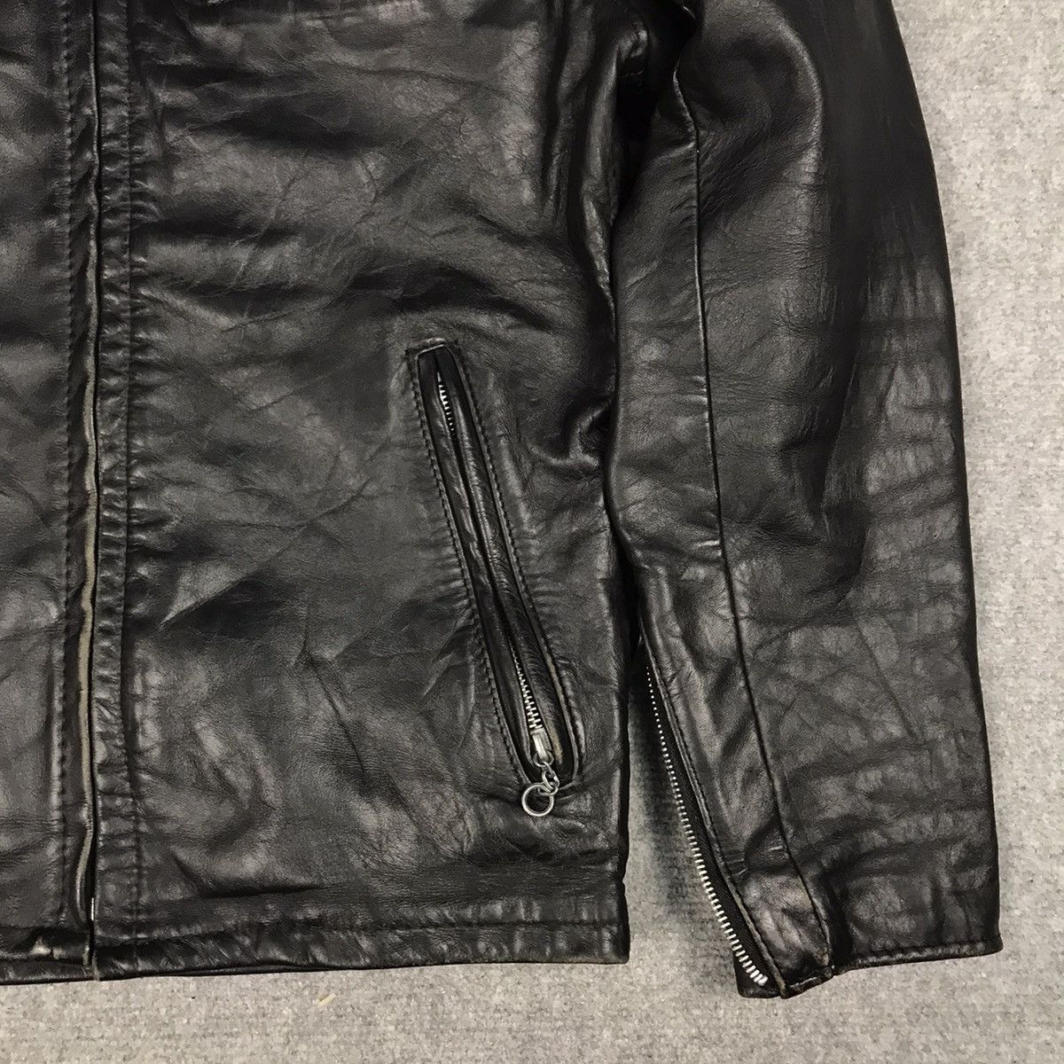 If Six Was Nine × Schott Schott leather jacket biker style punk black jacket Size US S / EU 44-46 / 1 - 4 Thumbnail
