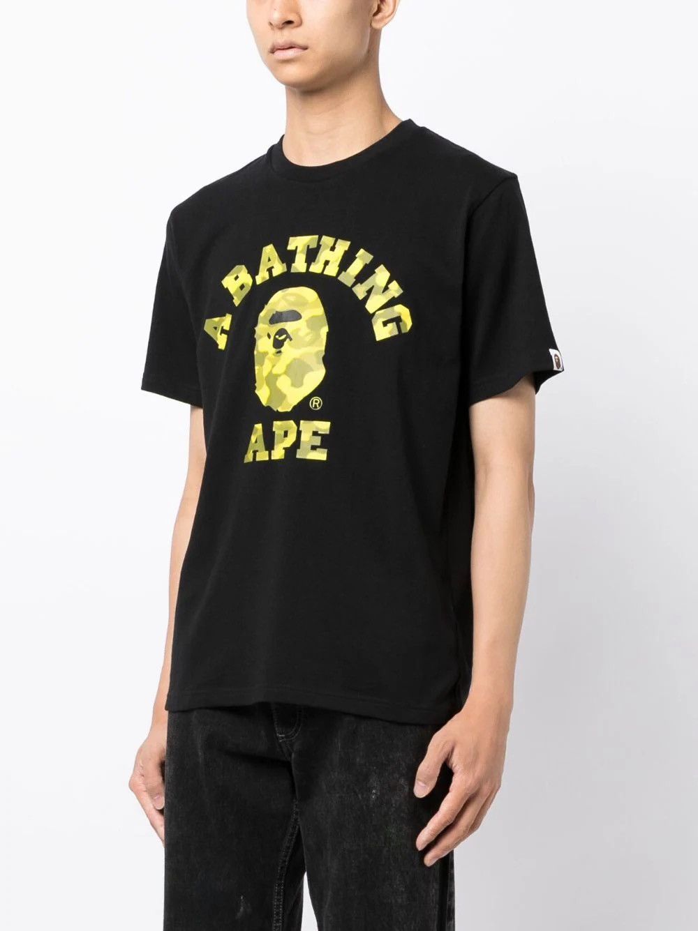 Bape Radiation Camo College Tee Size US L / EU 52-54 / 3 - 2 Thumbnail