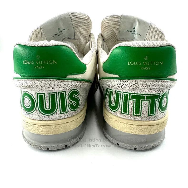 Louis Vuitton Louis Vuitton Black, white and green Velcro shoes Size US 8.5 / EU 41-42 - 4 Thumbnail