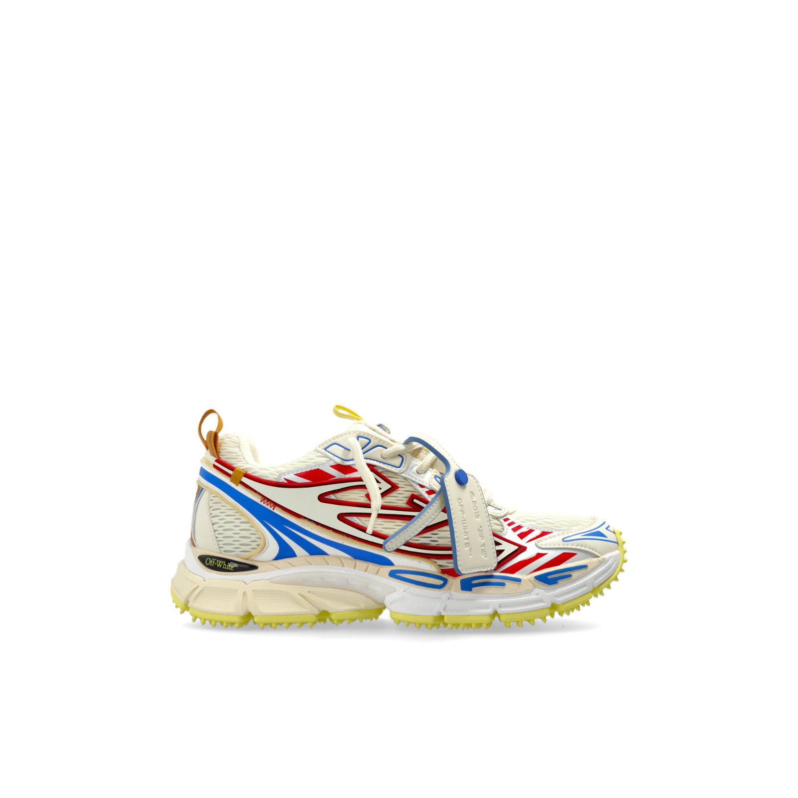 Off-White OFF-WHITE OW Be Right Back Mesh Cream Sneakers New & Authent Size US 11 / IT 41 - 1 Thumbnail