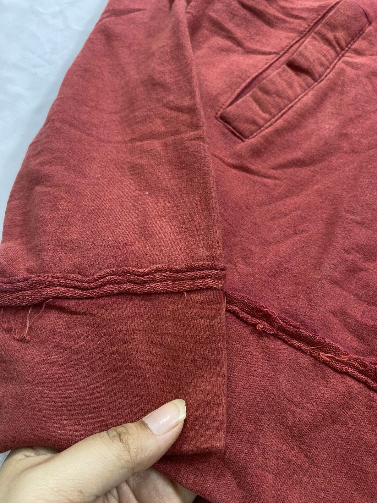 Japanese Brand Japanese Poem gothic Red Spaghettee Zip Fur Hoodie ifsix Size US L / EU 52-54 / 3 - 6 Thumbnail