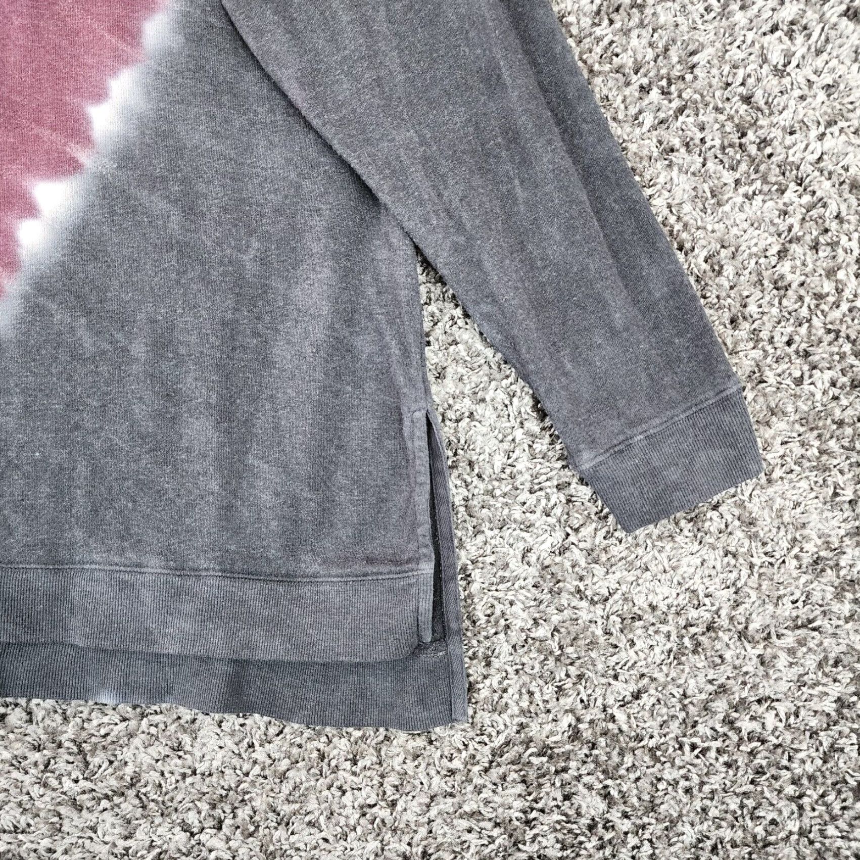 Vintage Maurices Sweater Long Sleeve Women L Maroon Black Pullover Size L Womens Size L / US 10 / IT 46 - 2 Thumbnail