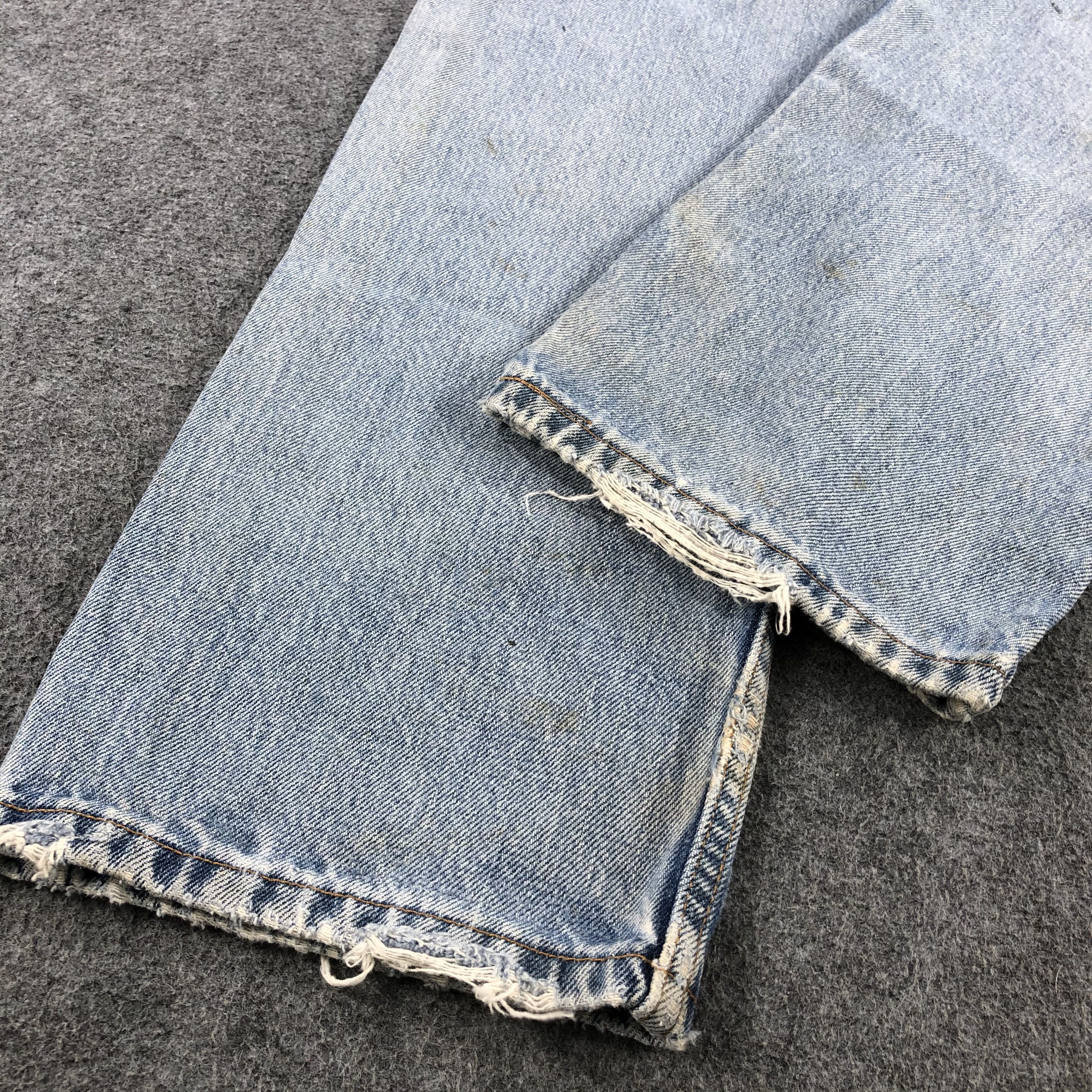 Levi's Vintage 90s Light Wash Levis 505 Jeans-J2009 Size US 32 / EU 48 - 6 Thumbnail