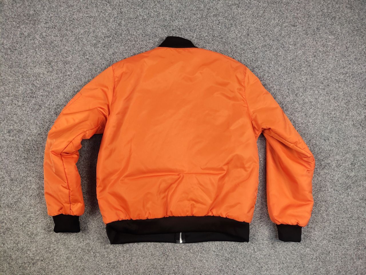 Japanese Brand Vintage Japan Style Orange Pocket Bomber Jacket Y2K Style Size US M / EU 48-50 / 2 - 15 Thumbnail