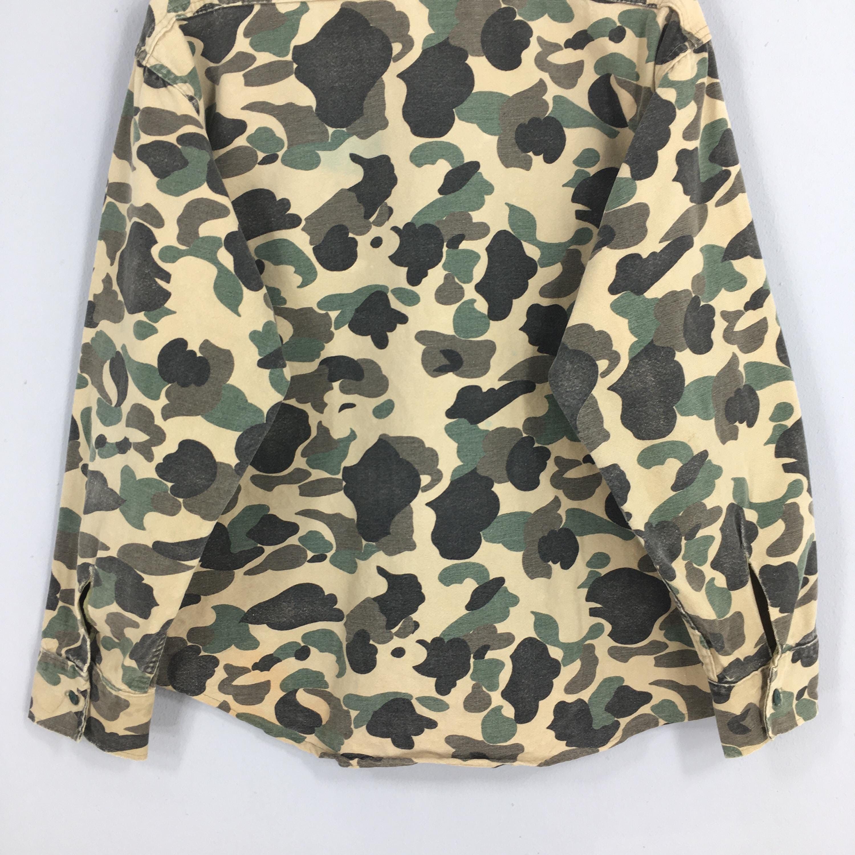 Mossy Oaks Gander Mountain Camouflage Duck Hunter Brown Shirt XLarge Size US XL / EU 56 / 4 - 9 Thumbnail