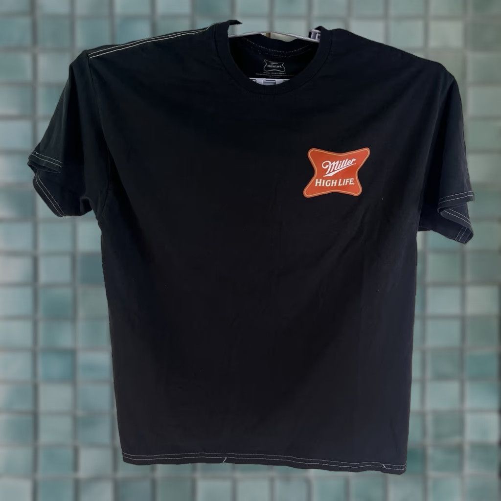Vintage VINTAGE Miller Beer T-Shirt Adult Small Black Graphic Print Men 2020s Size US S / EU 44-46 / 1 - 1 Thumbnail