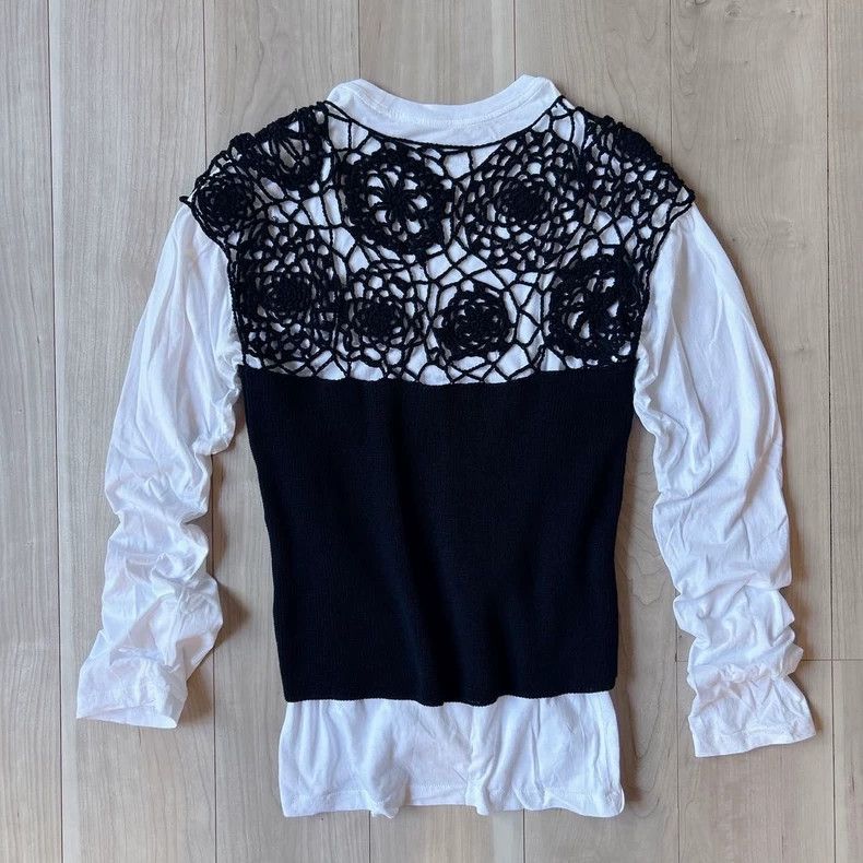 Other Comme Des Garcons Cutout knit vest Size S / US 4 / IT 40 - 2 Thumbnail