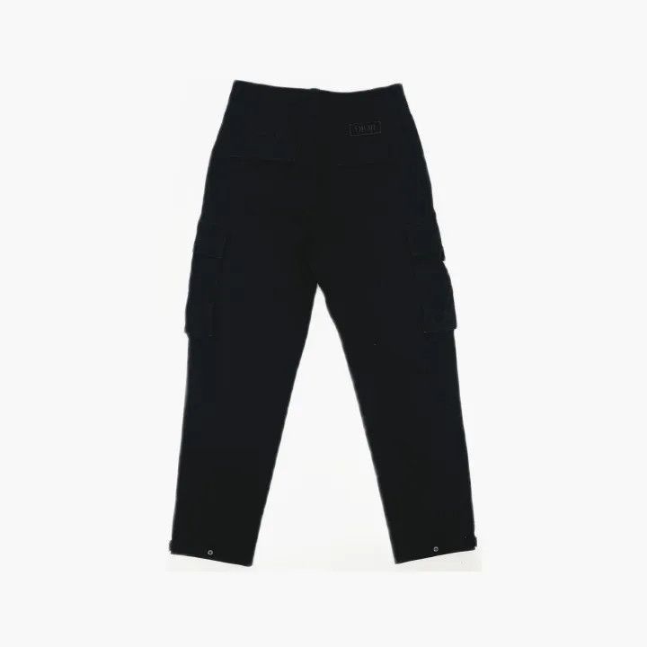 Dior Dior Dior Black Cargo Pants with Pockets 0079-2507 Size US 44 / EU 60 - 3 Thumbnail