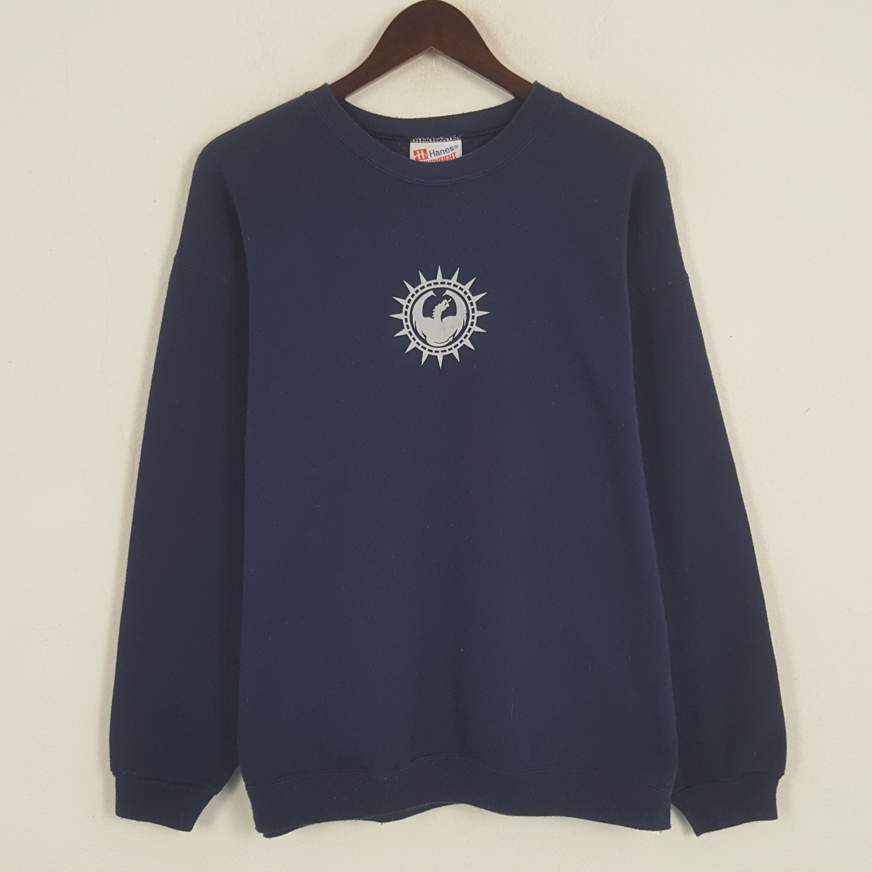 Vintage Vintage Dragon Optical Sweatshirt Size US L / EU 52-54 / 3 - 3 Thumbnail