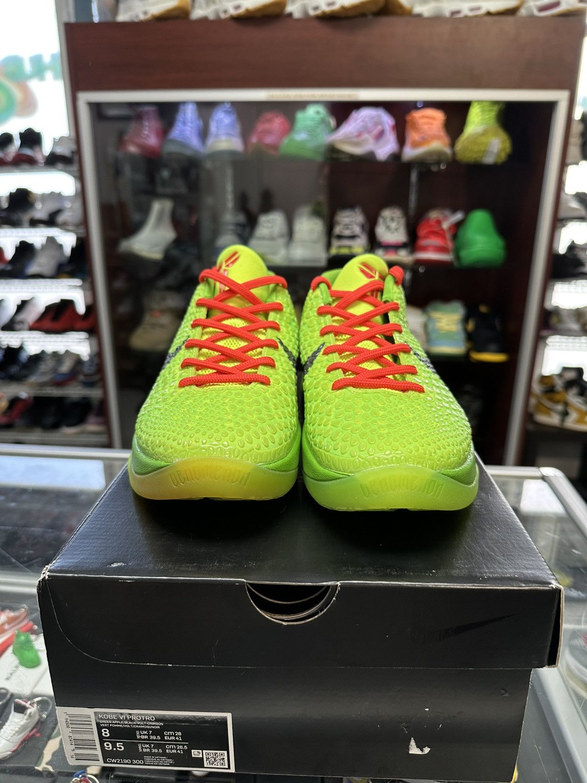 Nike Nike Kobe 6 Protro “Grinch” Size US 8 / EU 41 - 4 Thumbnail