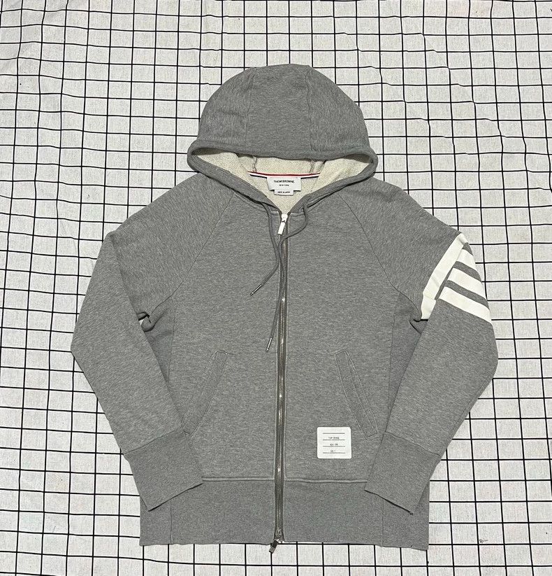 Thom Browne Thom Browne Grey overcoat Size US M / EU 48-50 / 2 - 1 Thumbnail