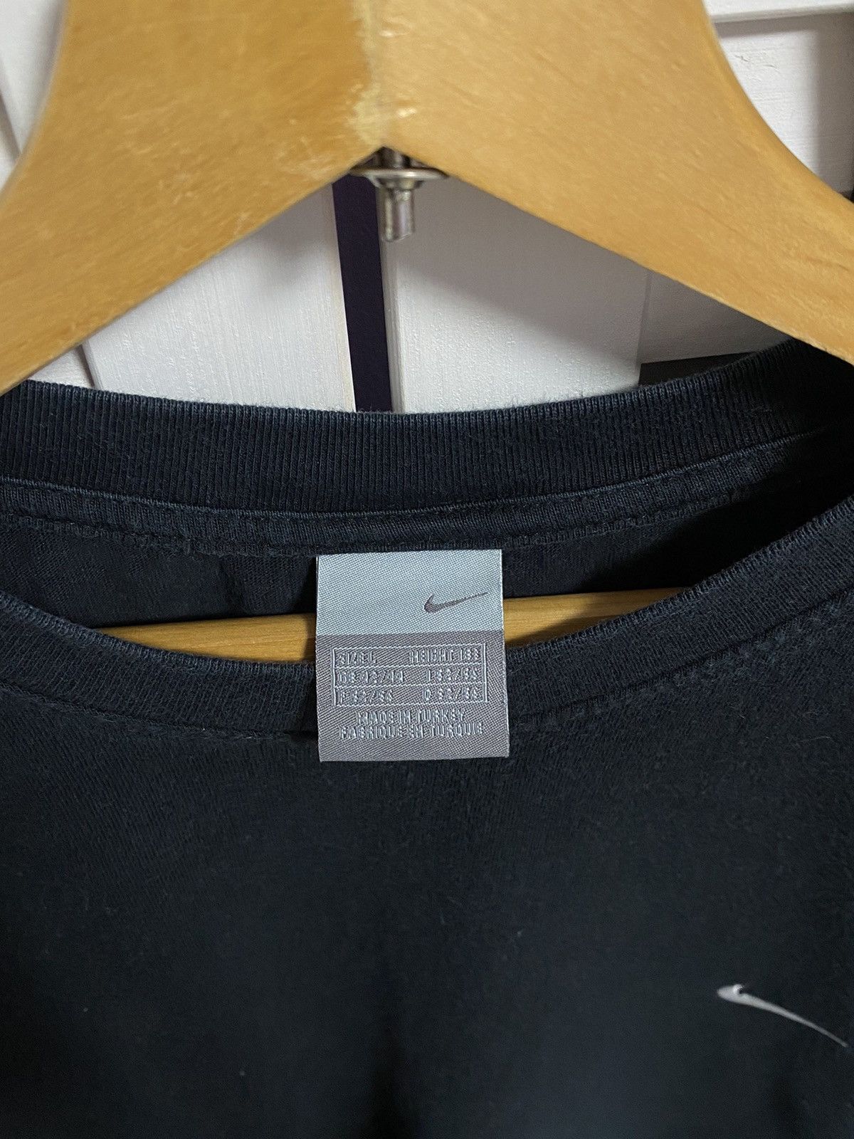 Nike × Vintage Vintage 90s T-Shirt Tee Oversized Boxy Style NIKE Swoosh Size US L / EU 52-54 / 3 - 4 Thumbnail