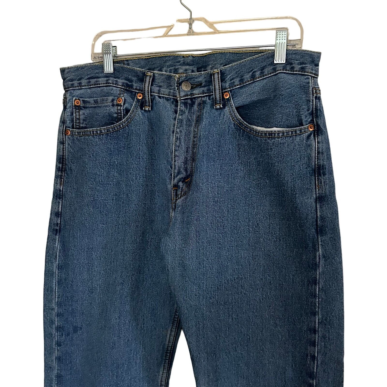 Levi's Levi's 505 Regular Fit Denim Jeans Men's Size 34x30 Y2K Rare Size US 34 / EU 50 - 3 Thumbnail