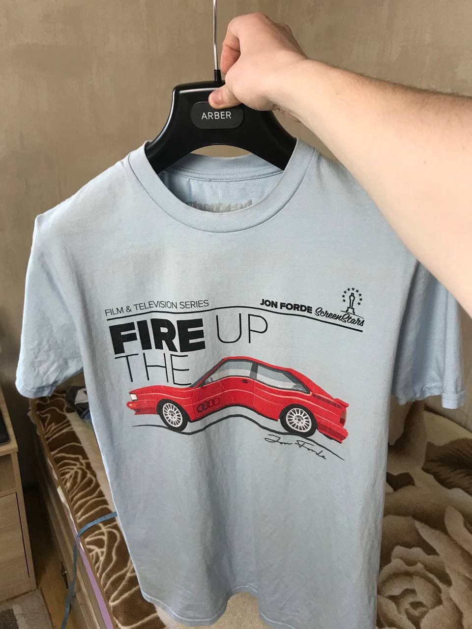 Vintage 🔥 Audi Quattro Vintage Rally Racing T Shirt Sport F1 Germany Size US M / EU 48-50 / 2 - 4 Thumbnail