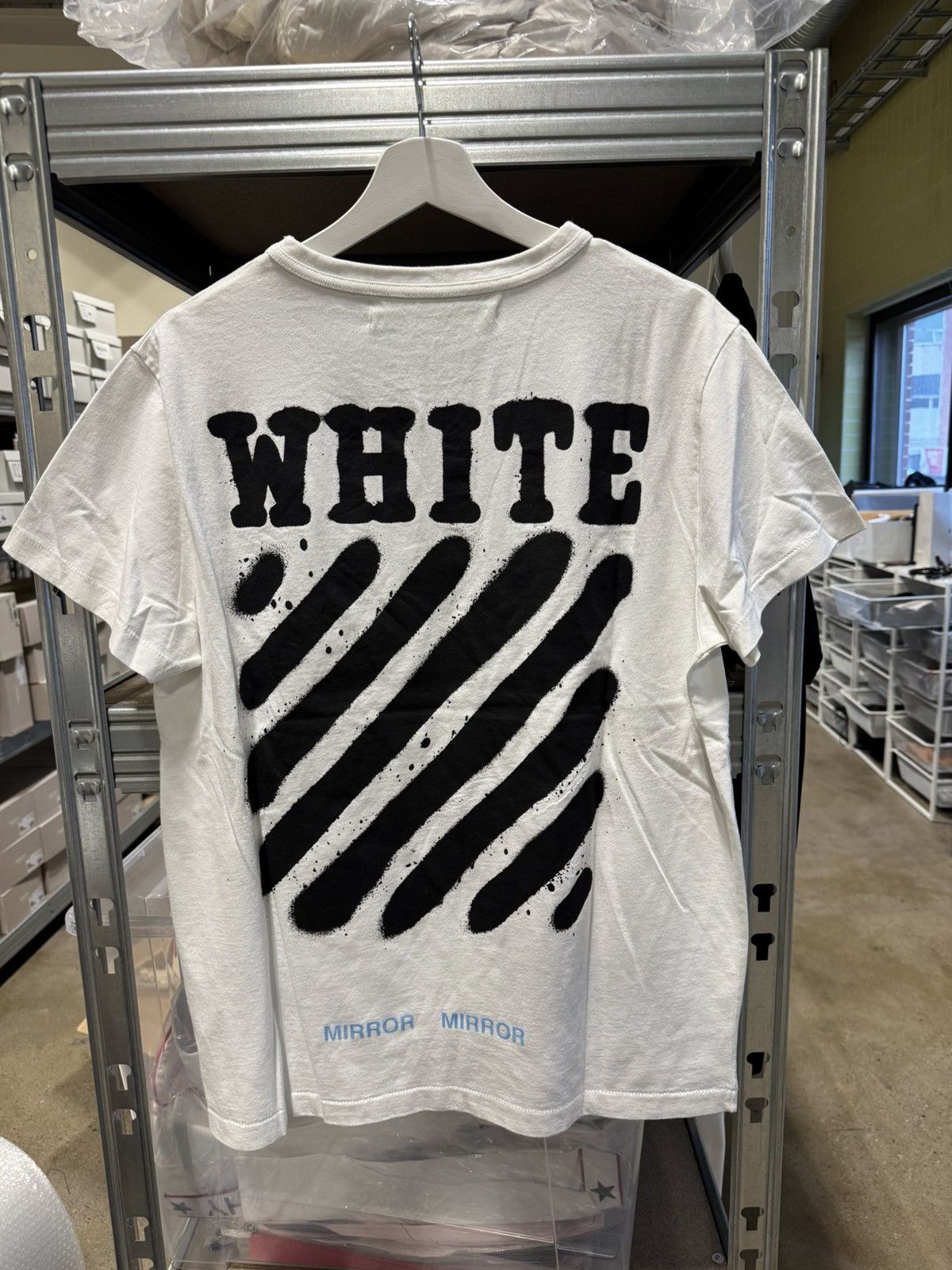 Off-White Off-White Firetape Arrow T-Shirt NEW 500$ Size US S / EU 44-46 / 1 - 1 Thumbnail