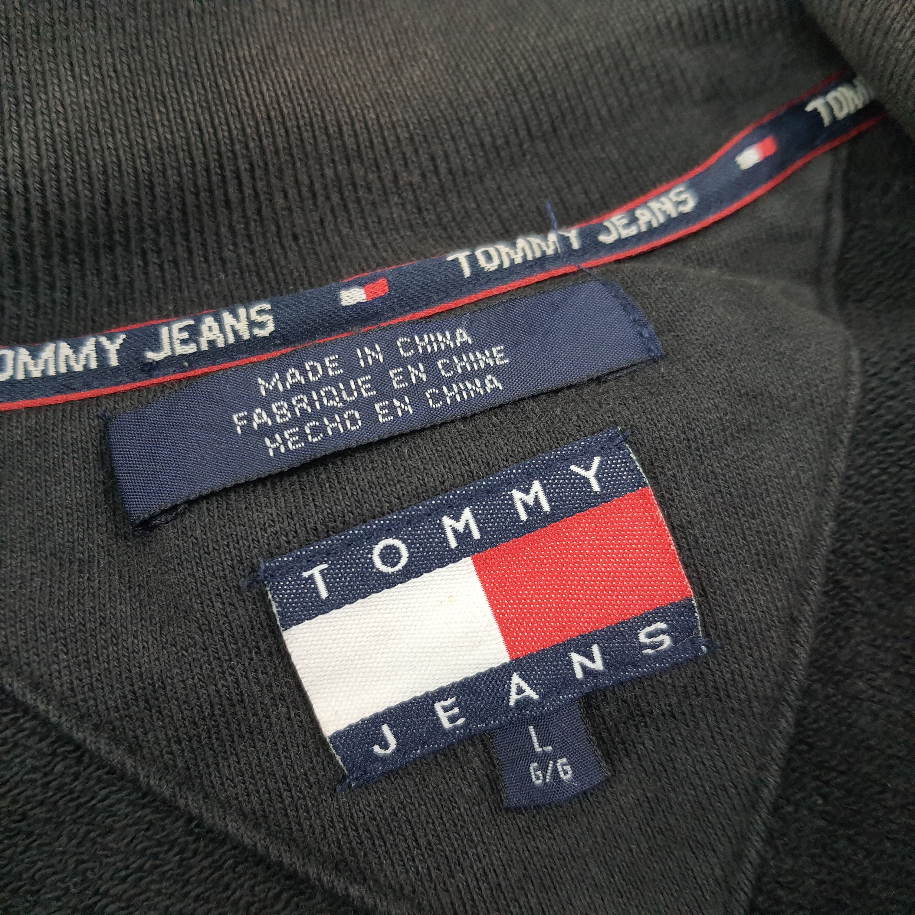 Tommy Jeans Vintage Tommy Jeans Hilfiger Zipper Sweatshirt C255N11 Size US XL / EU 56 / 4 - 6 Thumbnail
