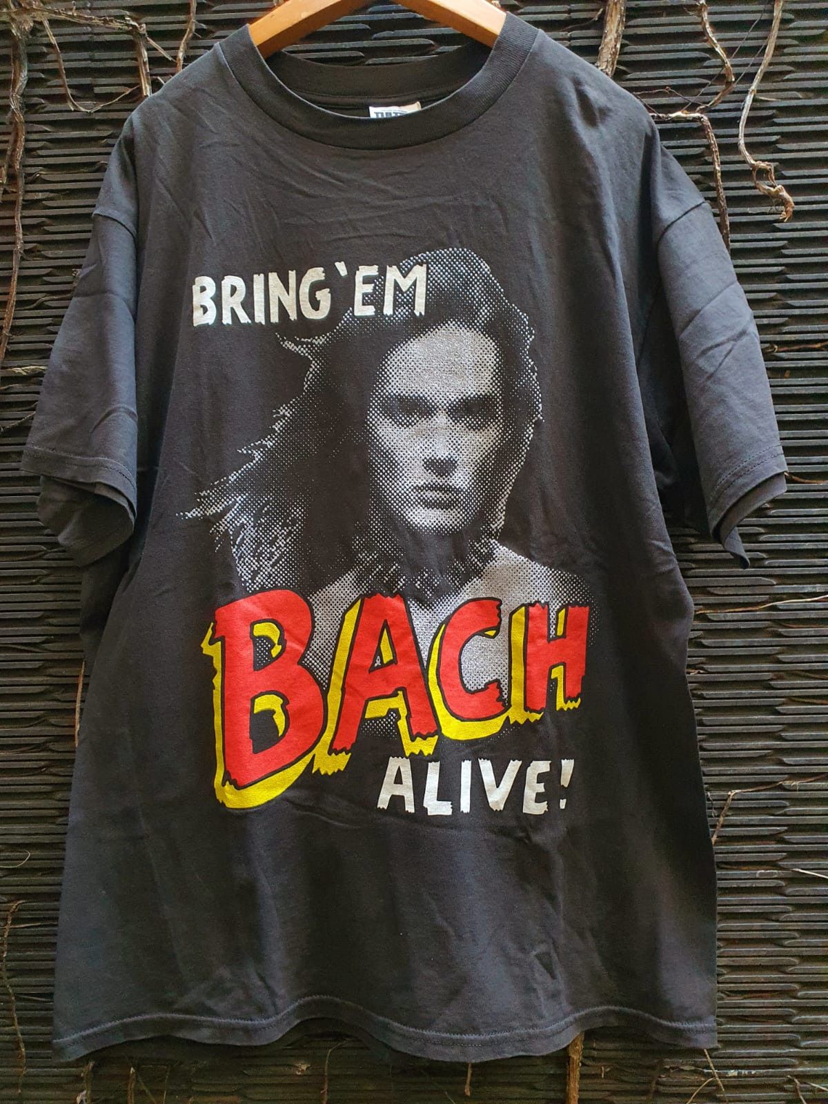 Band Tees 🌹90s Sebastian Bach XL, Skid Row Guns N Roses Ozzy osbourne Size US XL / EU 56 / 4 - 1 Thumbnail