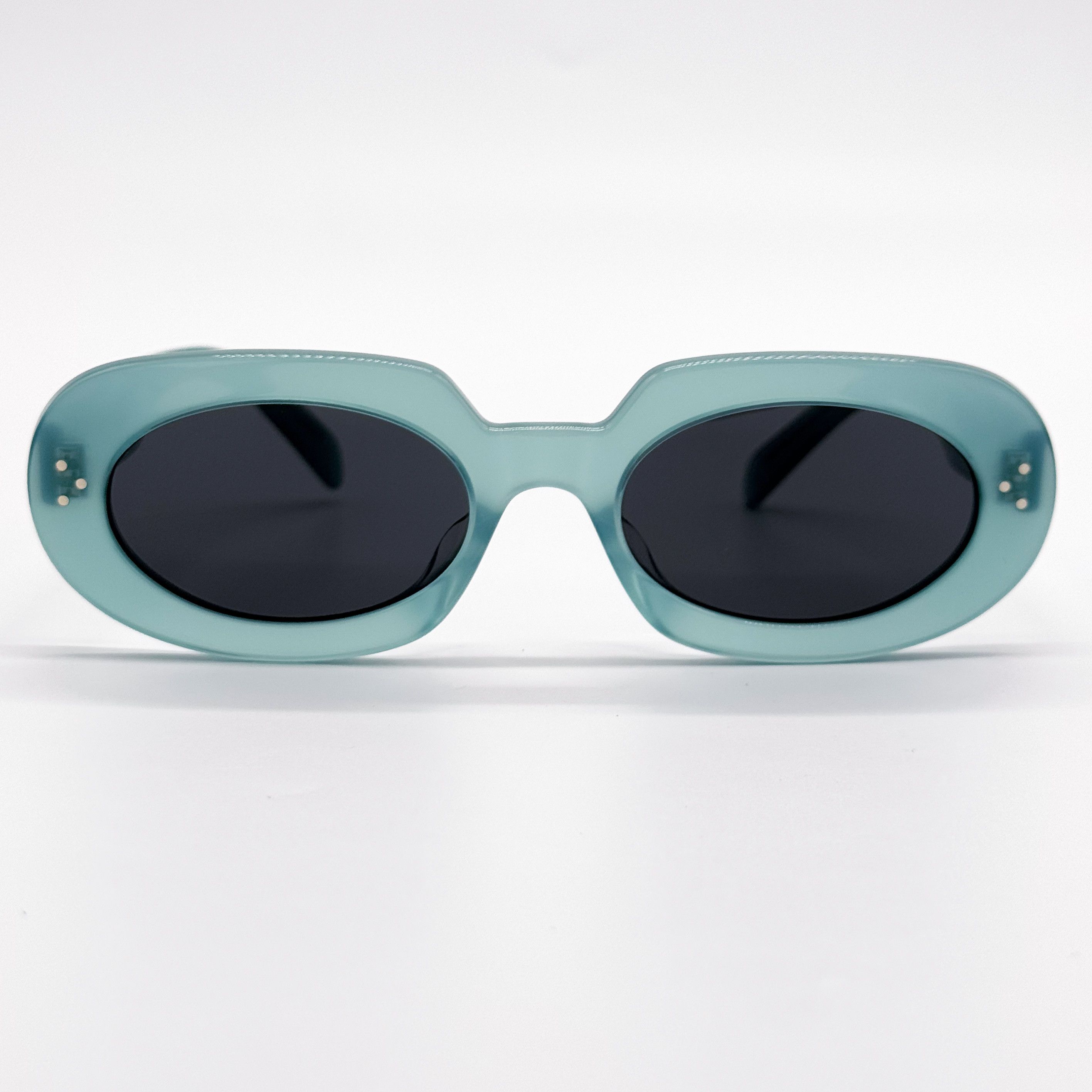 Celine NEW CELINE CL40276U 93N SHINY LIGHT GREEN WOMEN SUNGLASSES Size ONE SIZE - 3 Thumbnail