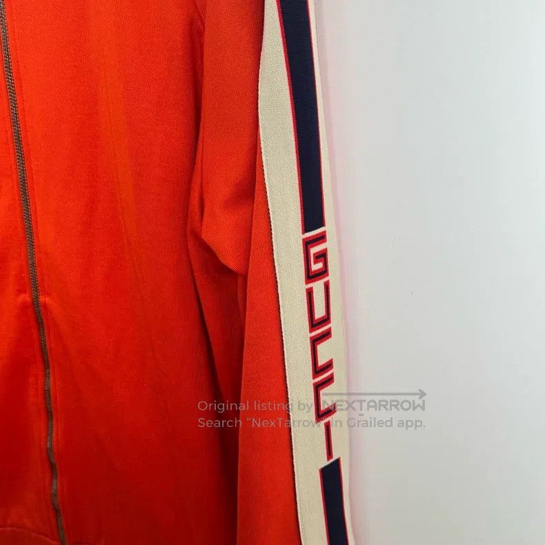 Gucci Gucci Side logo zipper sports orange jacket Size US M / EU 48-50 / 2 - 3 Thumbnail