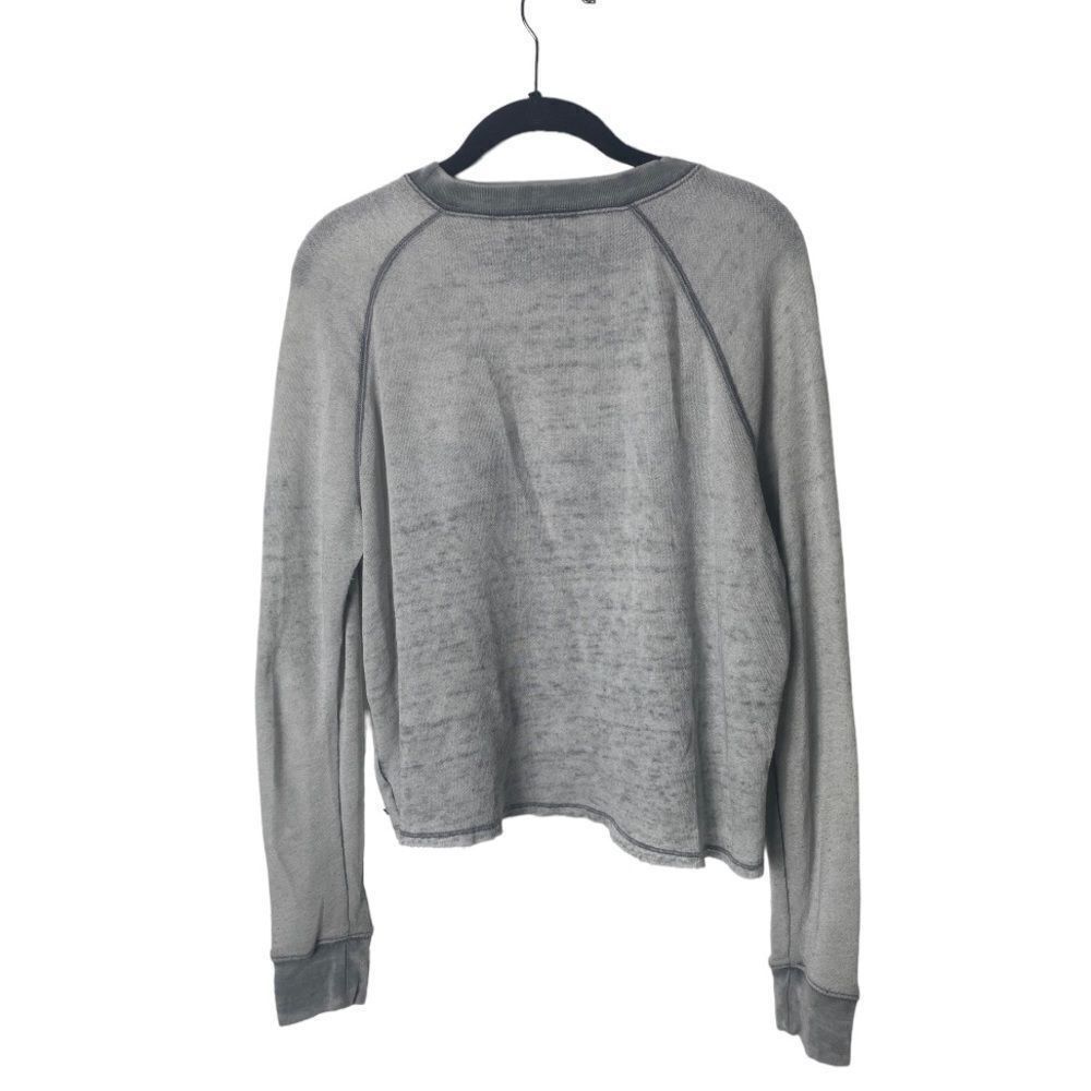 American Eagle Outfitters American Eagle Outfitters Women’s Gray “Squad” Sweatshirt Si Size S / US 4 / IT 40 - 3 Thumbnail