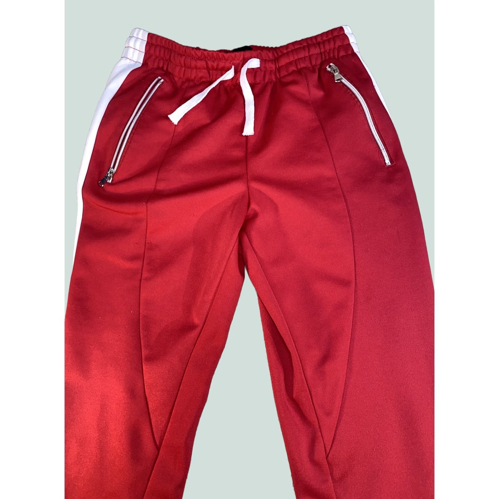 Vintage ZCL Joggers Men Red Size S Activewear Pants Jogger Small Size US 29 - 1 Thumbnail