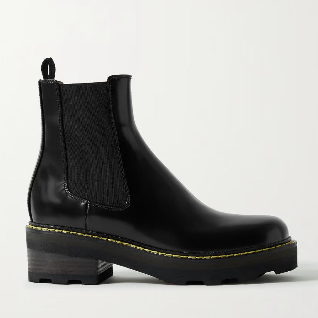 Gabriela Hearst Gabriela Hearst Black Jil Boots patent leather black size 37 Size US 7 / IT 37 - 1 Thumbnail